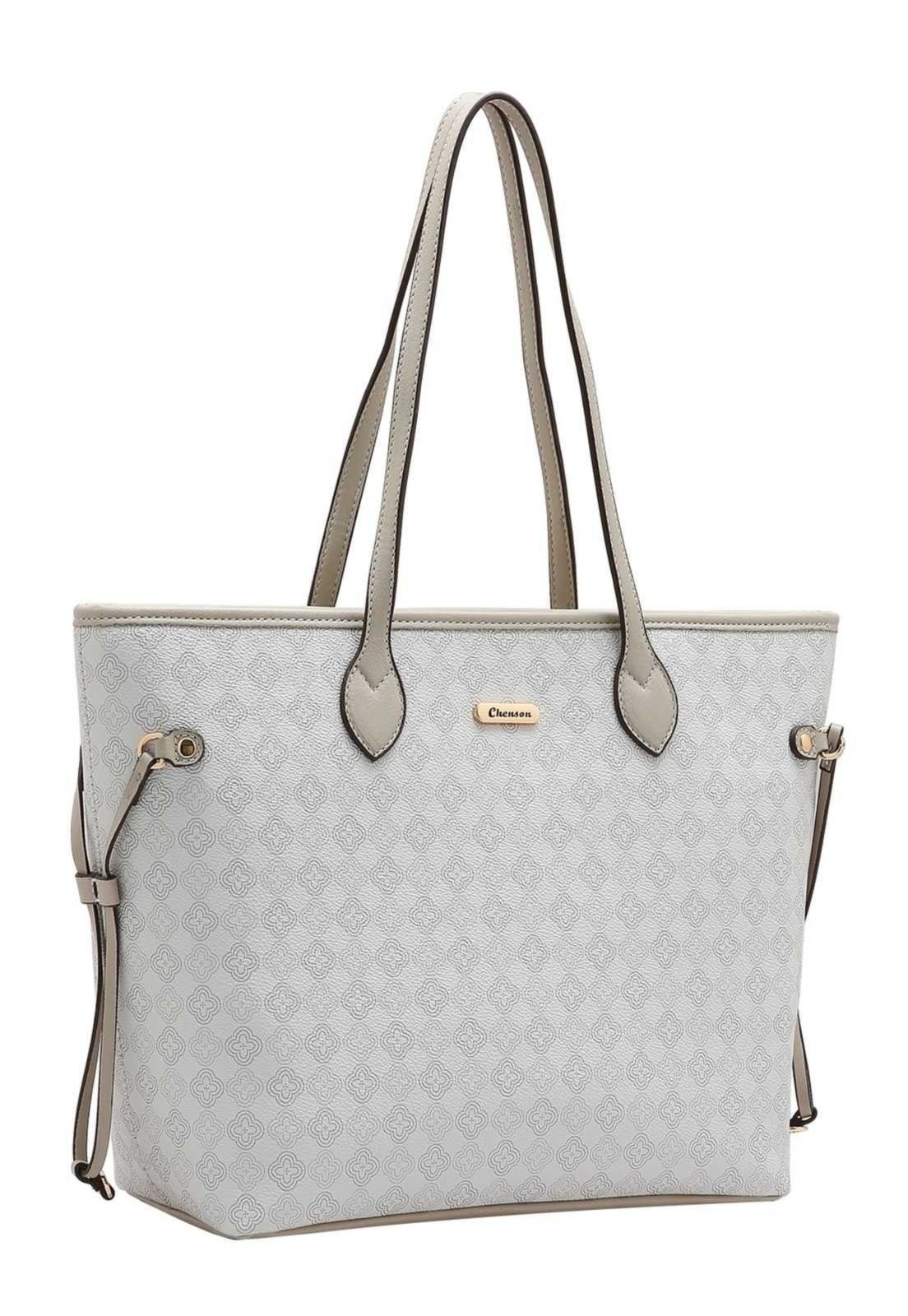 Bolsa Feminina Chenson Elemento Gráfico 3485284 Nude