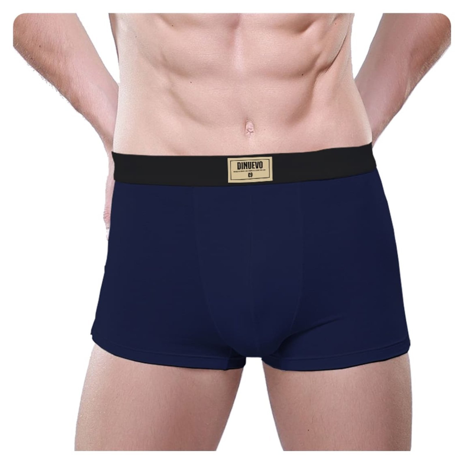 Cueca Boxer Di Nuevo 100% Algodão Premium