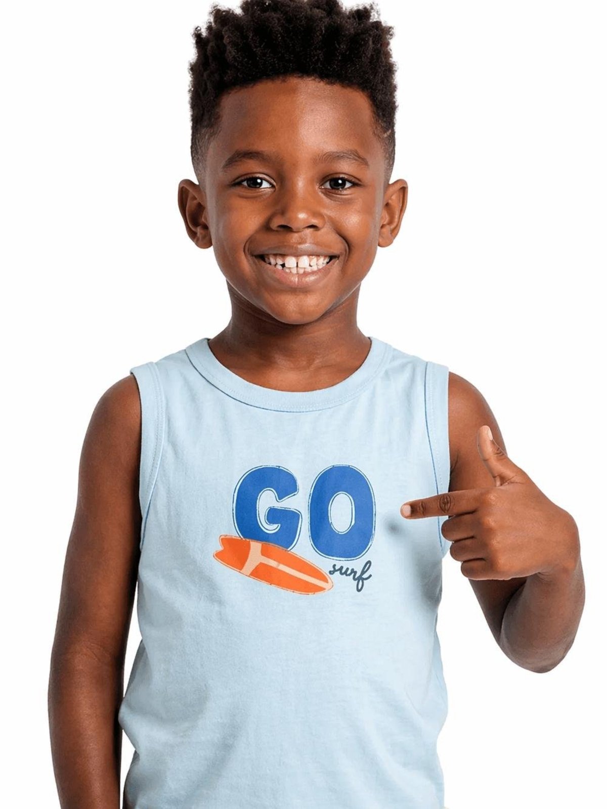 Infantil - Regata Menino Surf Alphabeto Mint Verde