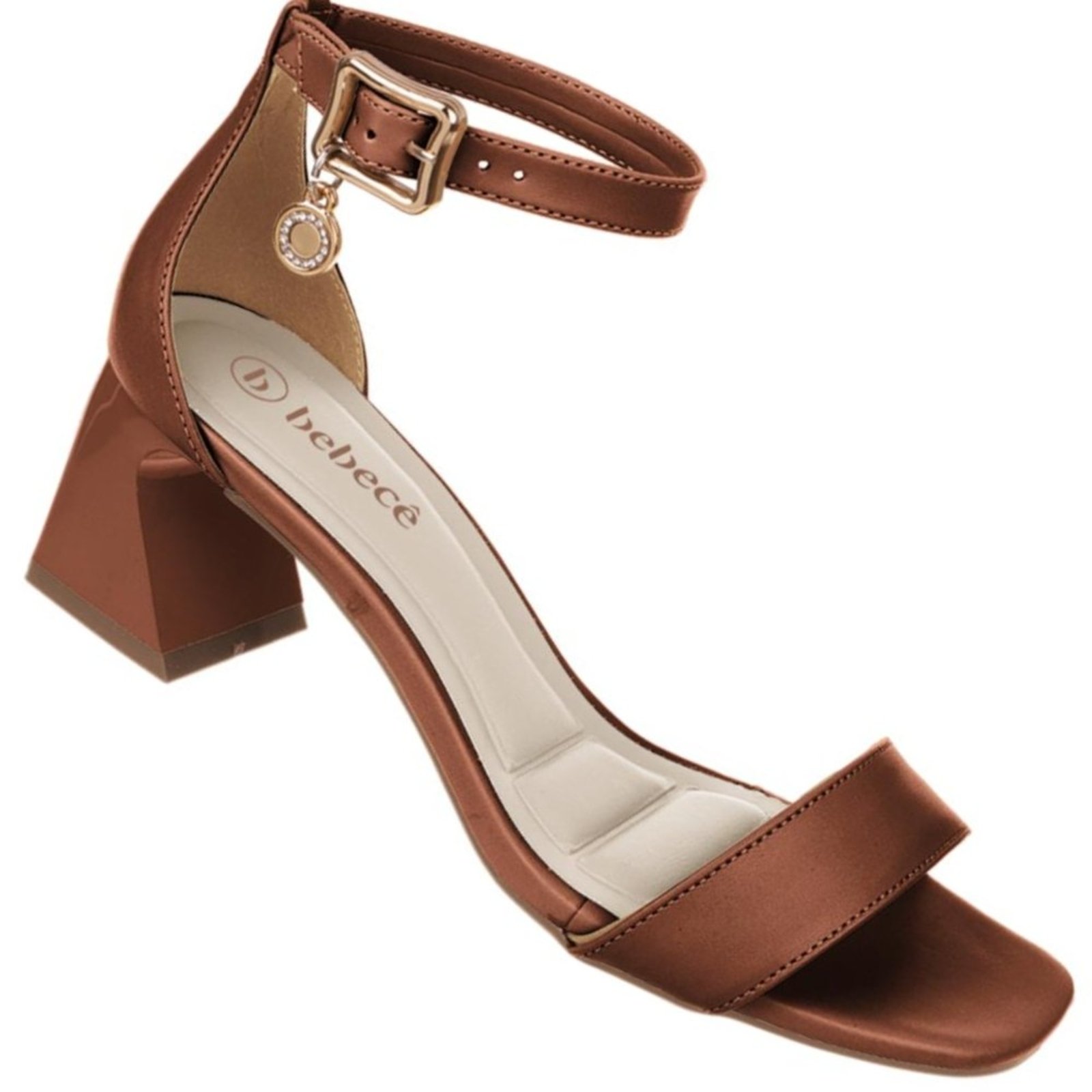 Sandalia ce Salto Groso Baixo T5254-065 Feminina