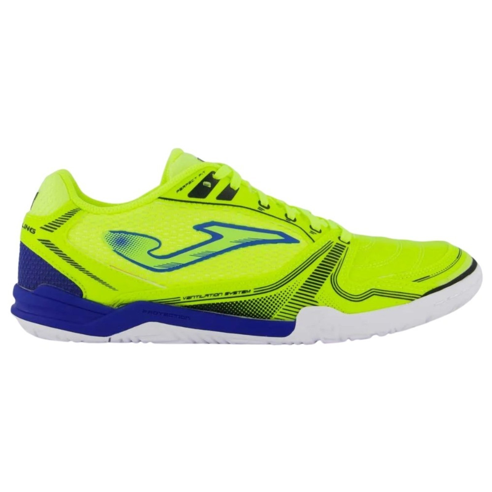 Vista 2 Chuteira Futsal Joma Dribling verde Joma verde