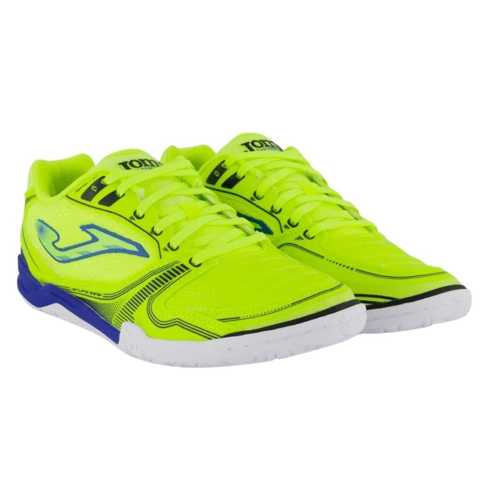 Vista 3 Chuteira Futsal Joma Dribling verde Joma verde