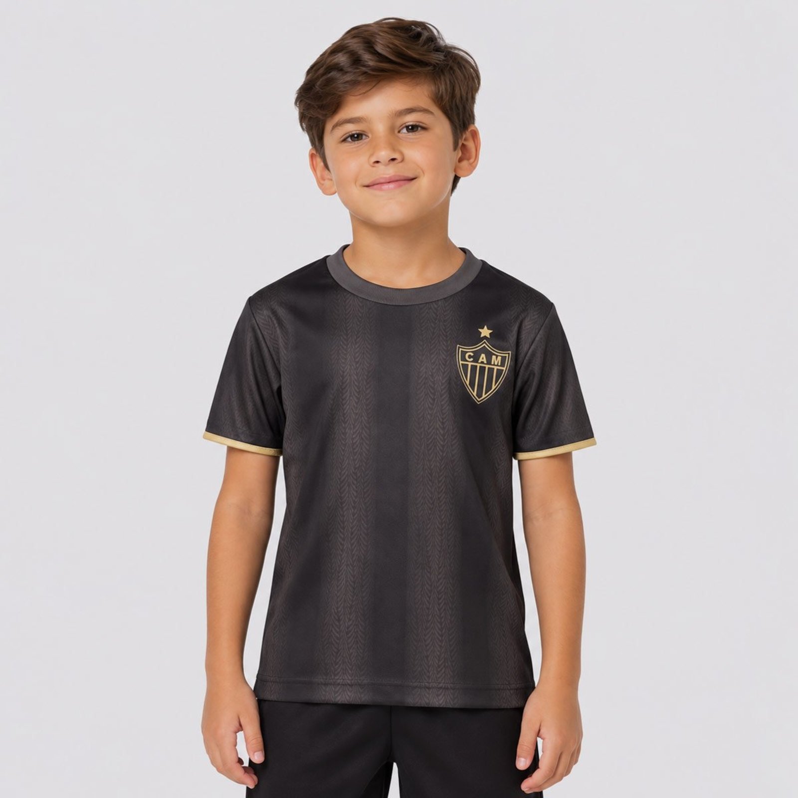 Camisa Atlético Mineiro Charme Cinza