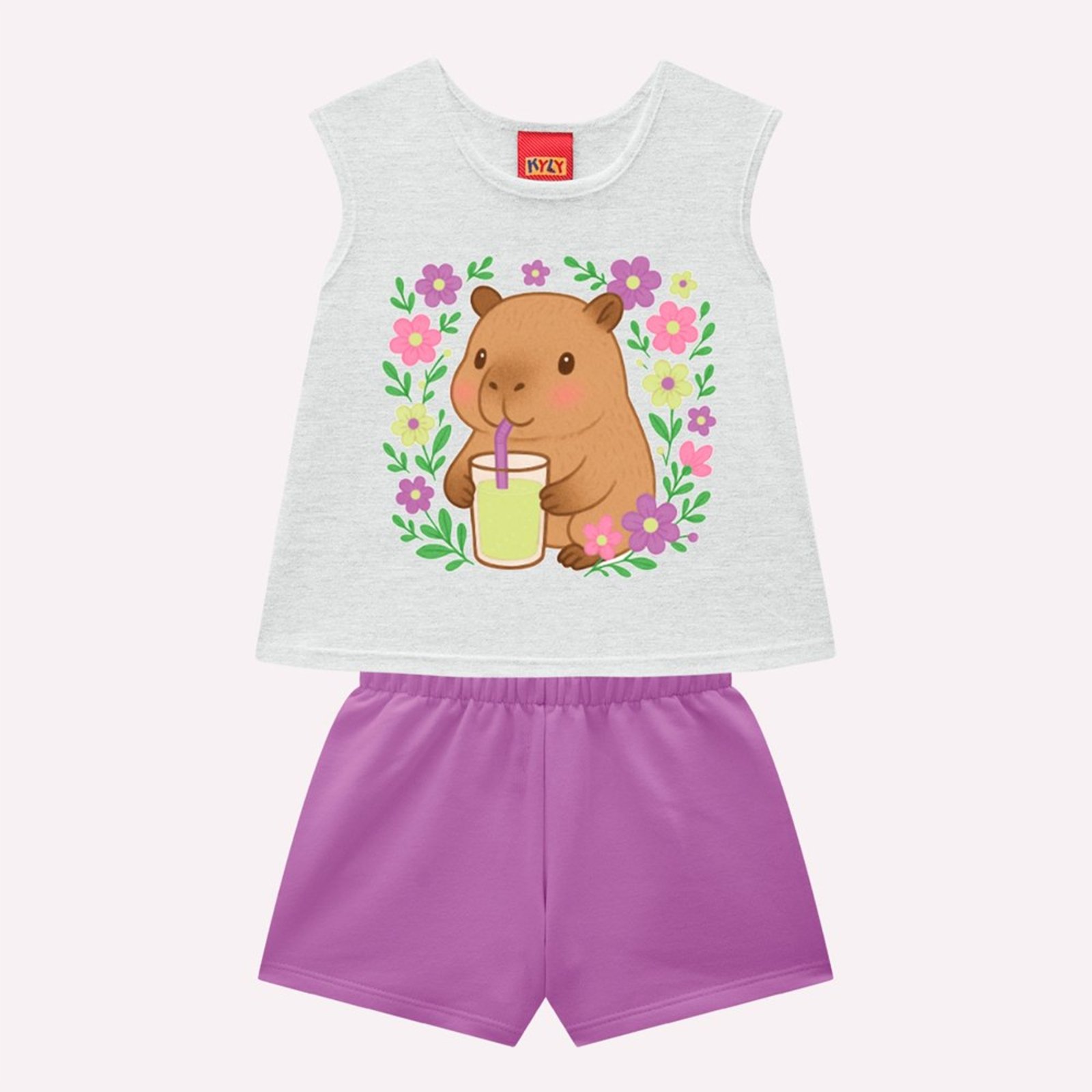 Infantil - Conjunto Menina Estampa Kyly