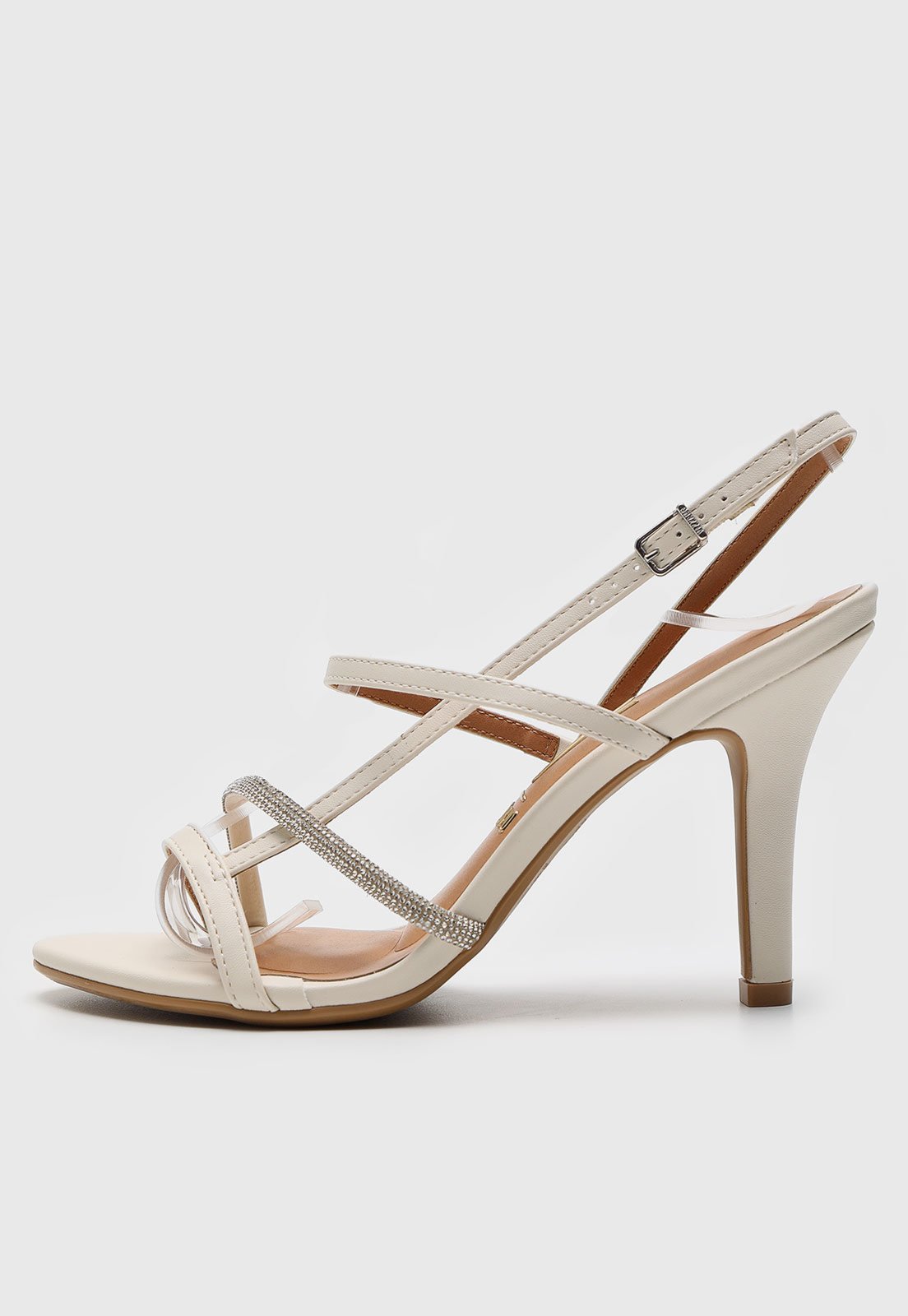 Sandália Vizzano Tira Hotfix Off-White