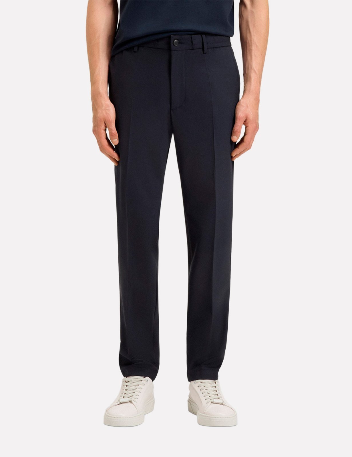 Calça Hugo Boss Masculina Modern Regular Fit P Kane1 RDS Azul Marinho