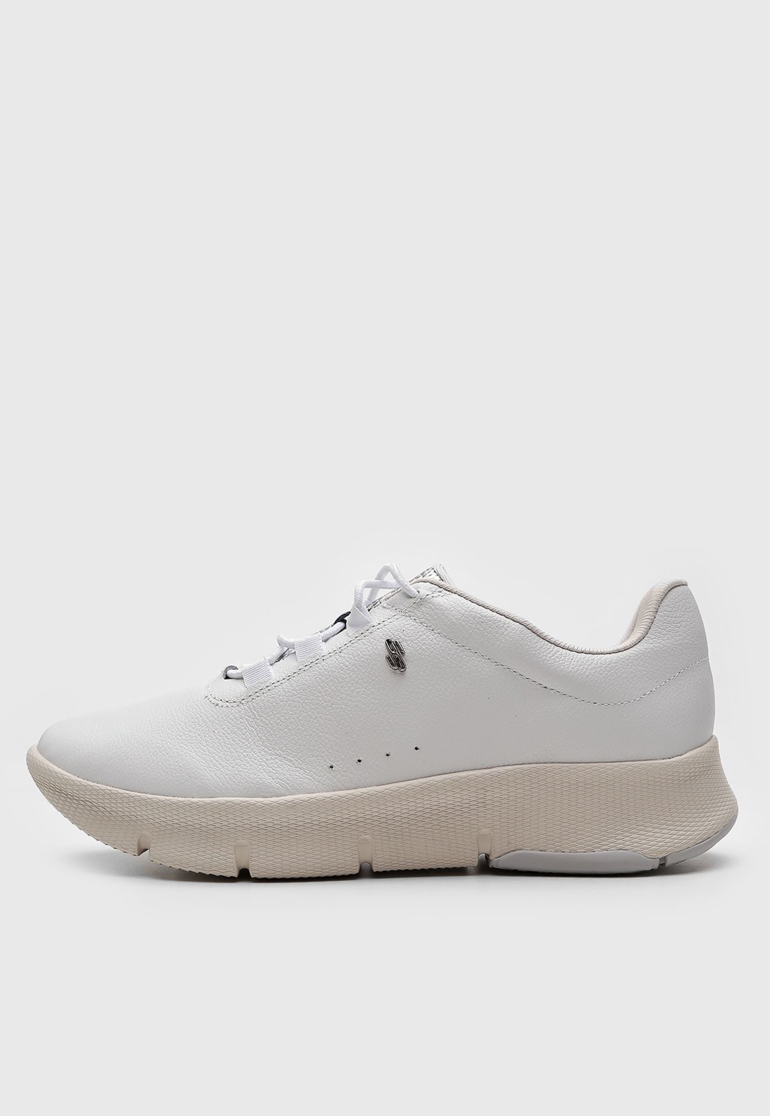 Tênis Usaflex Liso Off-White
