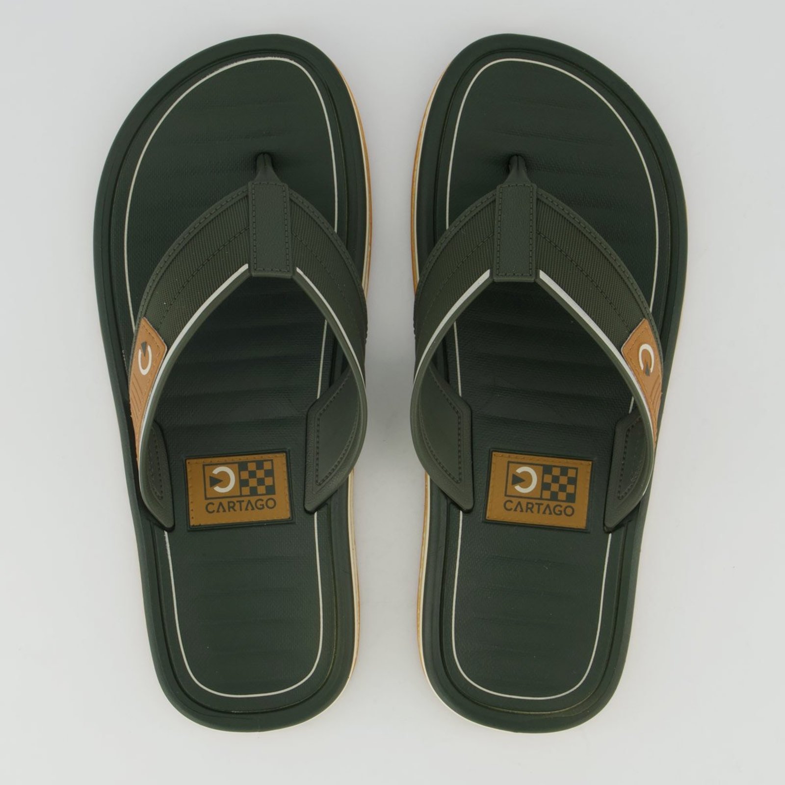 Chinelo Cartago Paris III Verde