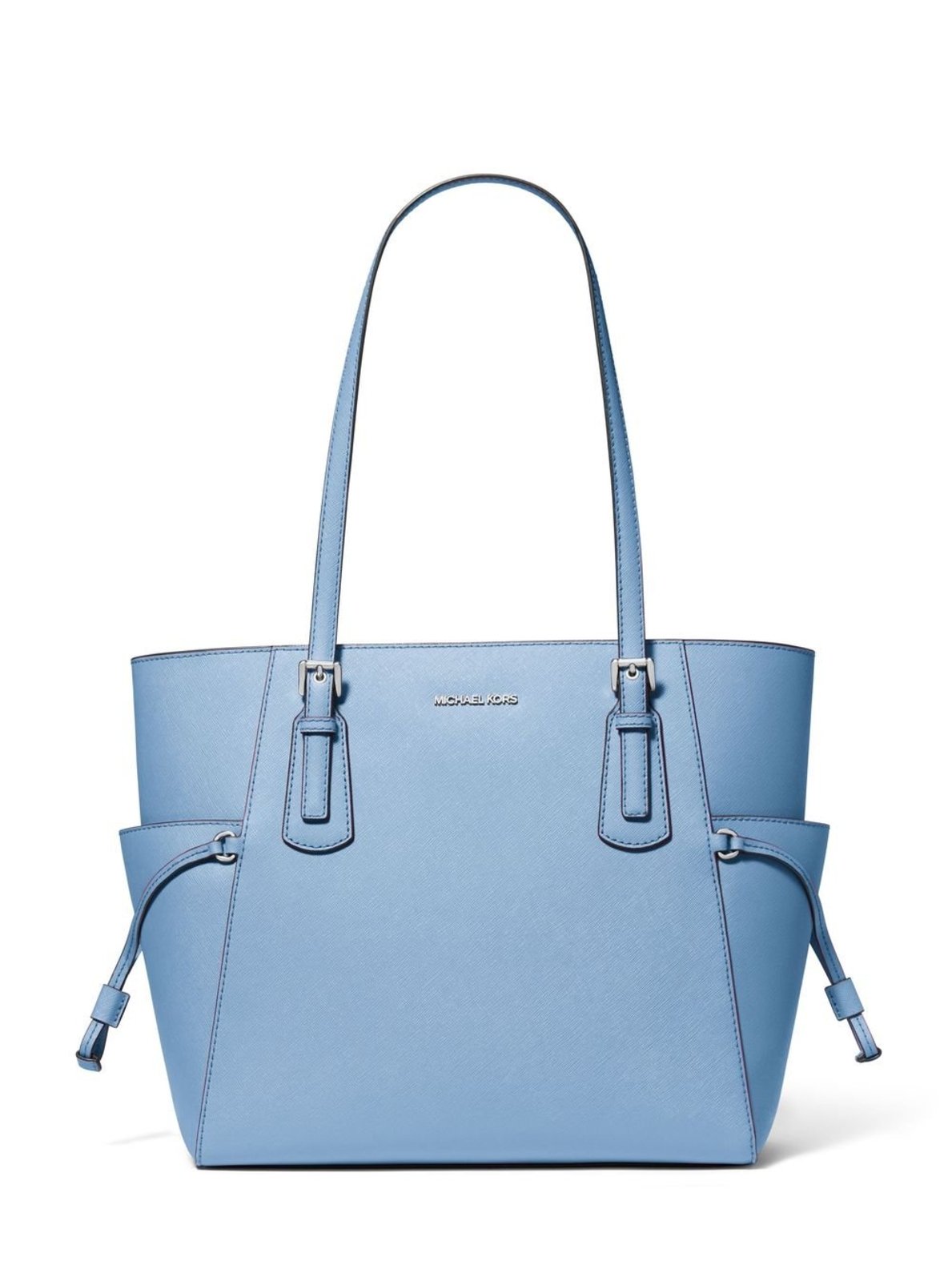 Vista 2 Bolsa Tote Voyager Grande De Couro 35S5sv6t7l904 azul azul