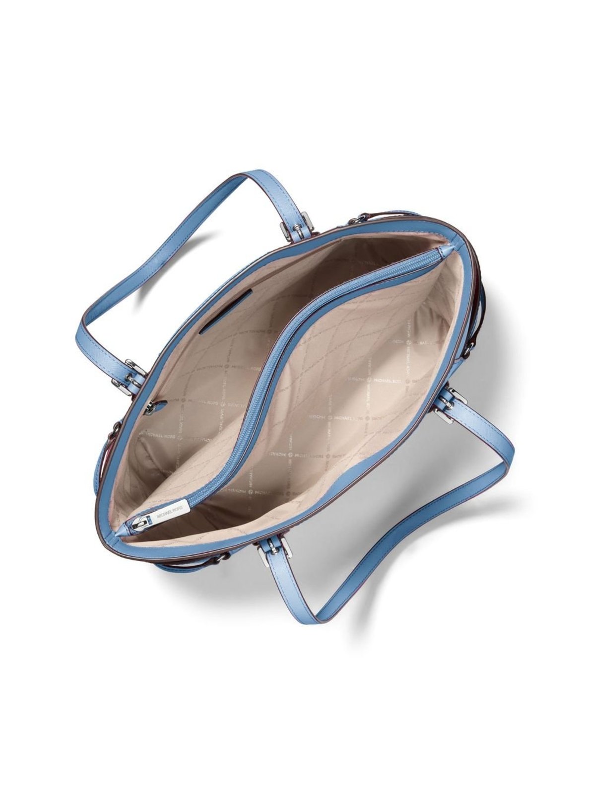 Vista 3 Bolsa Tote Voyager Grande De Couro 35S5sv6t7l904 azul azul
