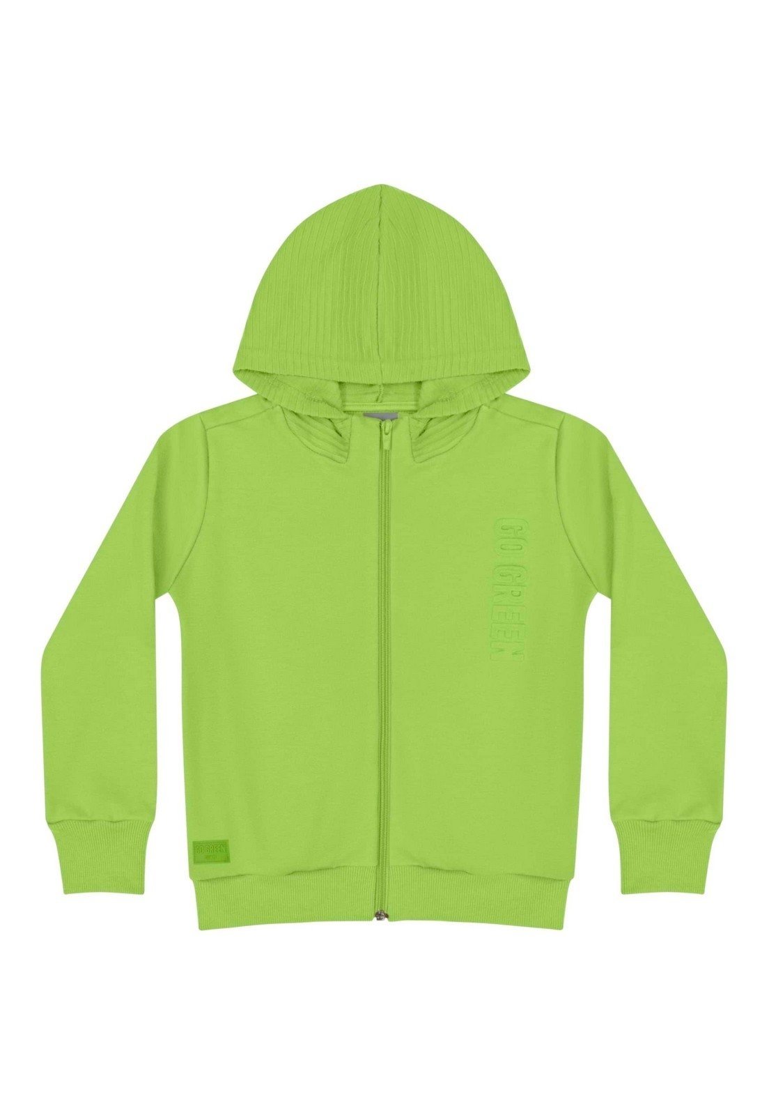 Infantil – Jaqueta em Moletom Unissex Quimby Verde