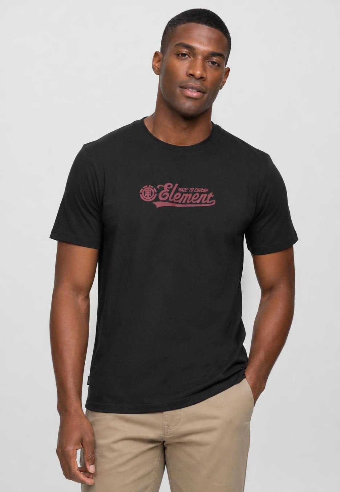 Camiseta Masculina Element Signature Preta