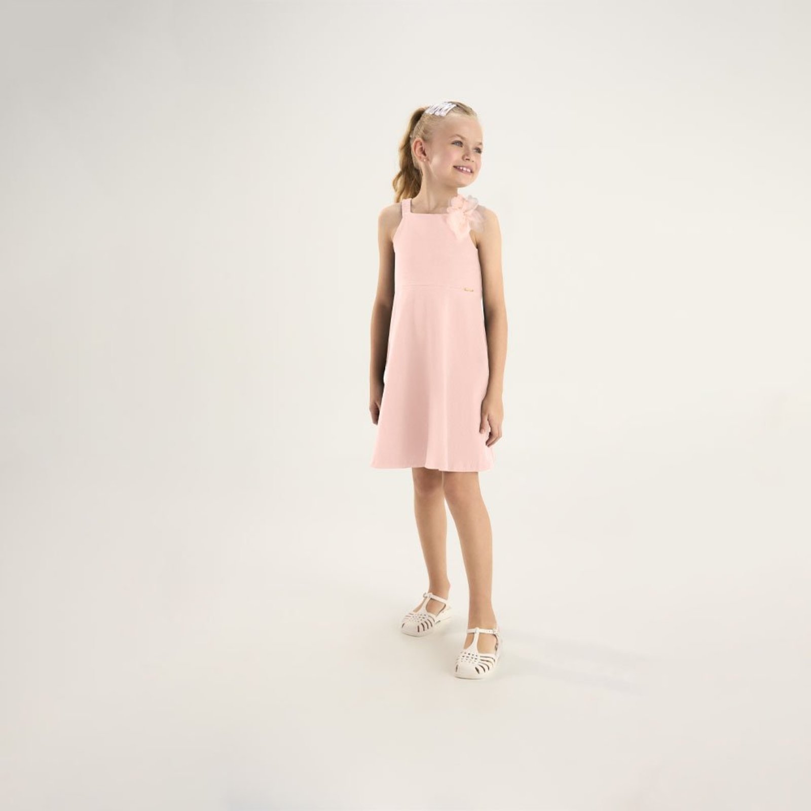 Infantil - Vestido Rosa Pulla Bulla Menina - 53812-11