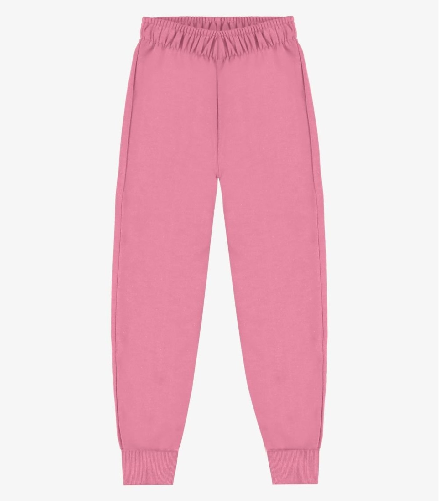 Infantil - Calça Moletom Básica Rovitex Rosa