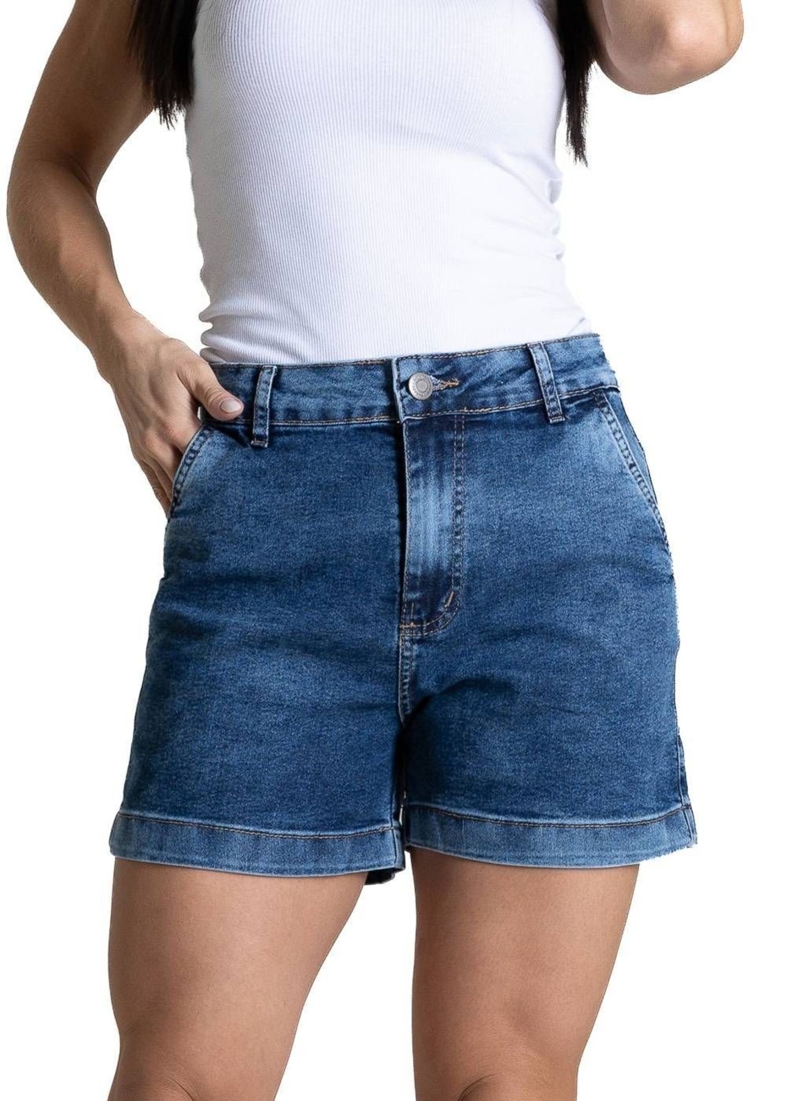 Shorts Jeans Sawary - 284429 - Azul - Sawary