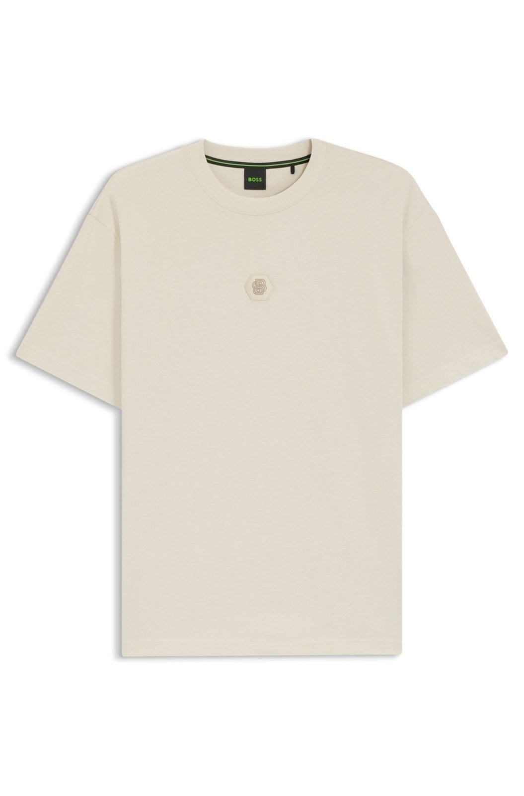 Camiseta Em Jersey De Algodão Com Monograma Double B