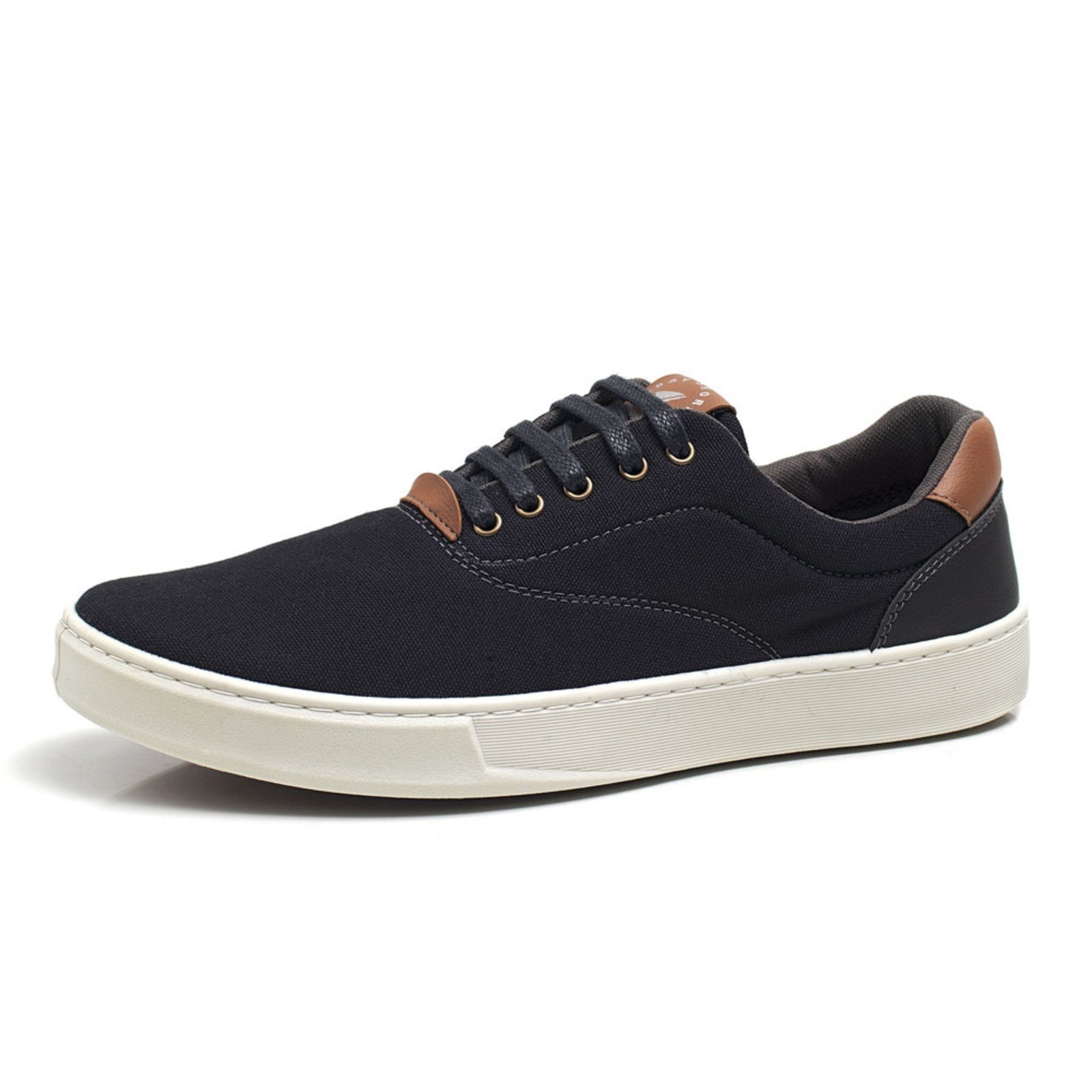 Sapatênis Masculino Navit Shoes Hiat Confortavel Moda Atemporal Preto
