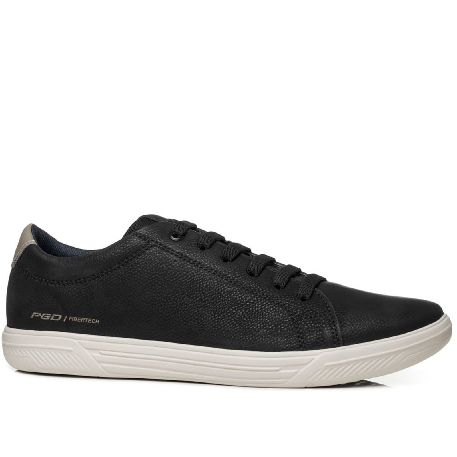 Tênis Casual Pegada Masculino em Microfibra Preto 172801-08 Tênis Casual Pegada Masculino em Microfibra Preto 172801-08 39