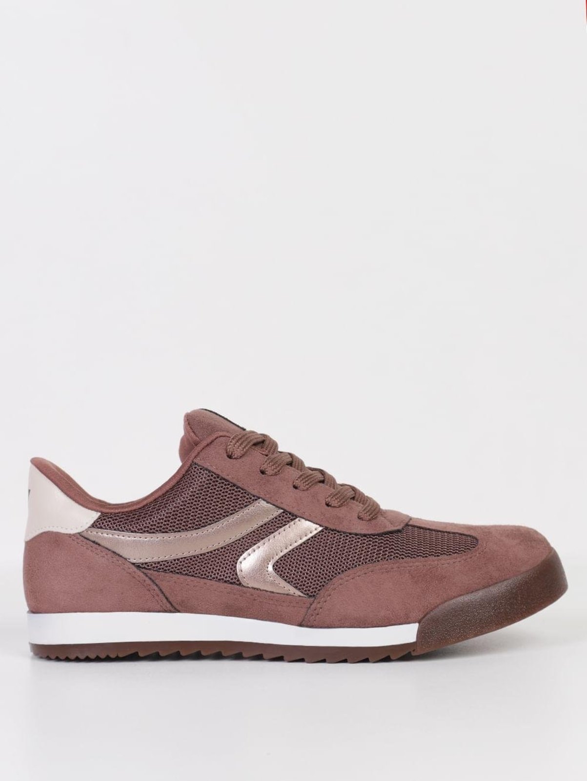 Tênis Casual Via Marte Feminino MARROM
