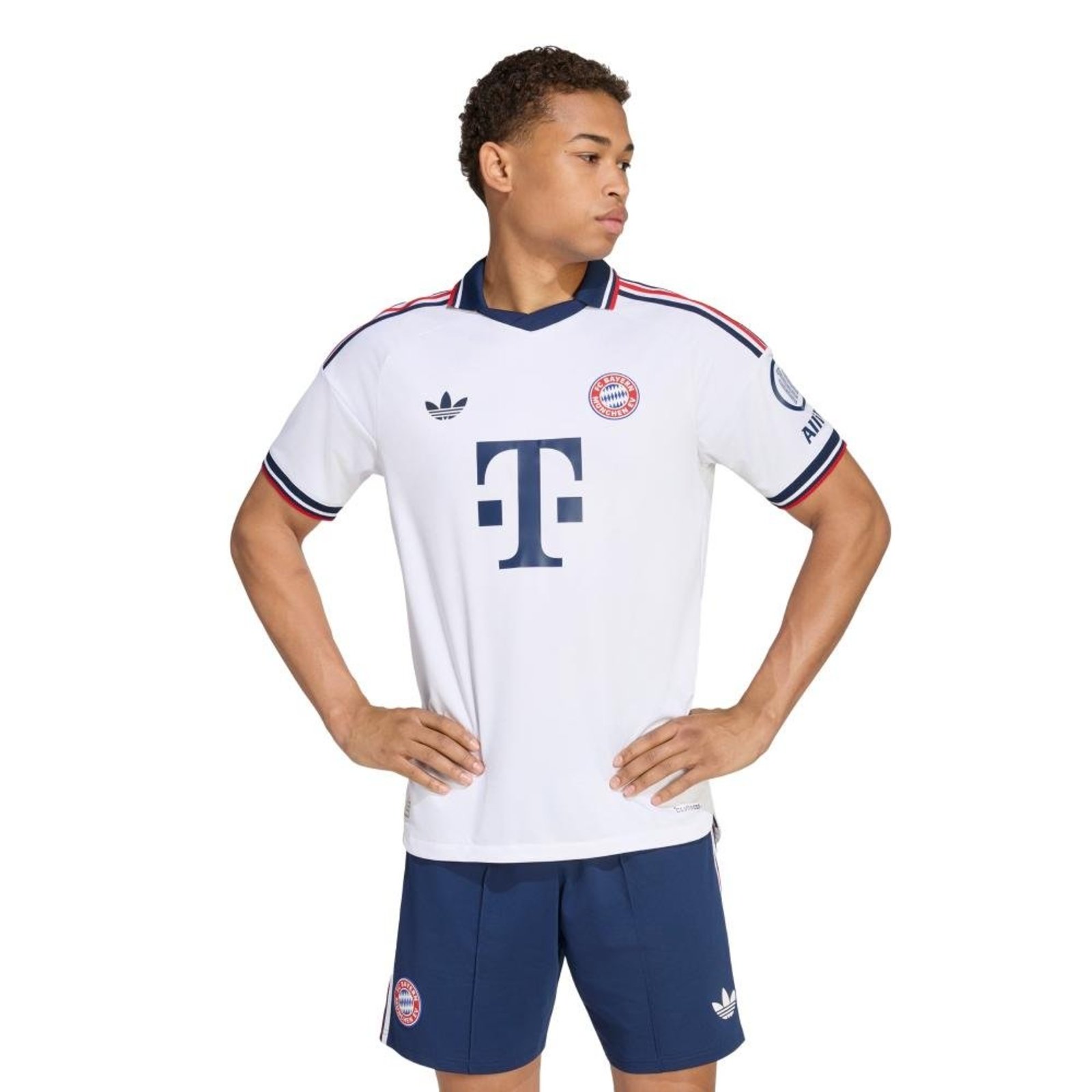 Camisa II Jogador Bayern de Munique 26/27 adidas Performance Branco