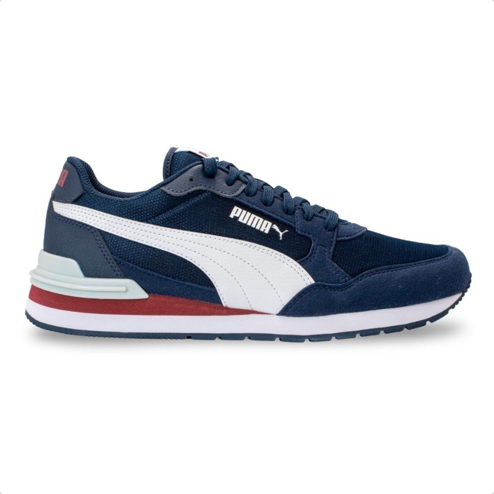 Tênis Puma Unissex St Runner V4 Mesh Cinza