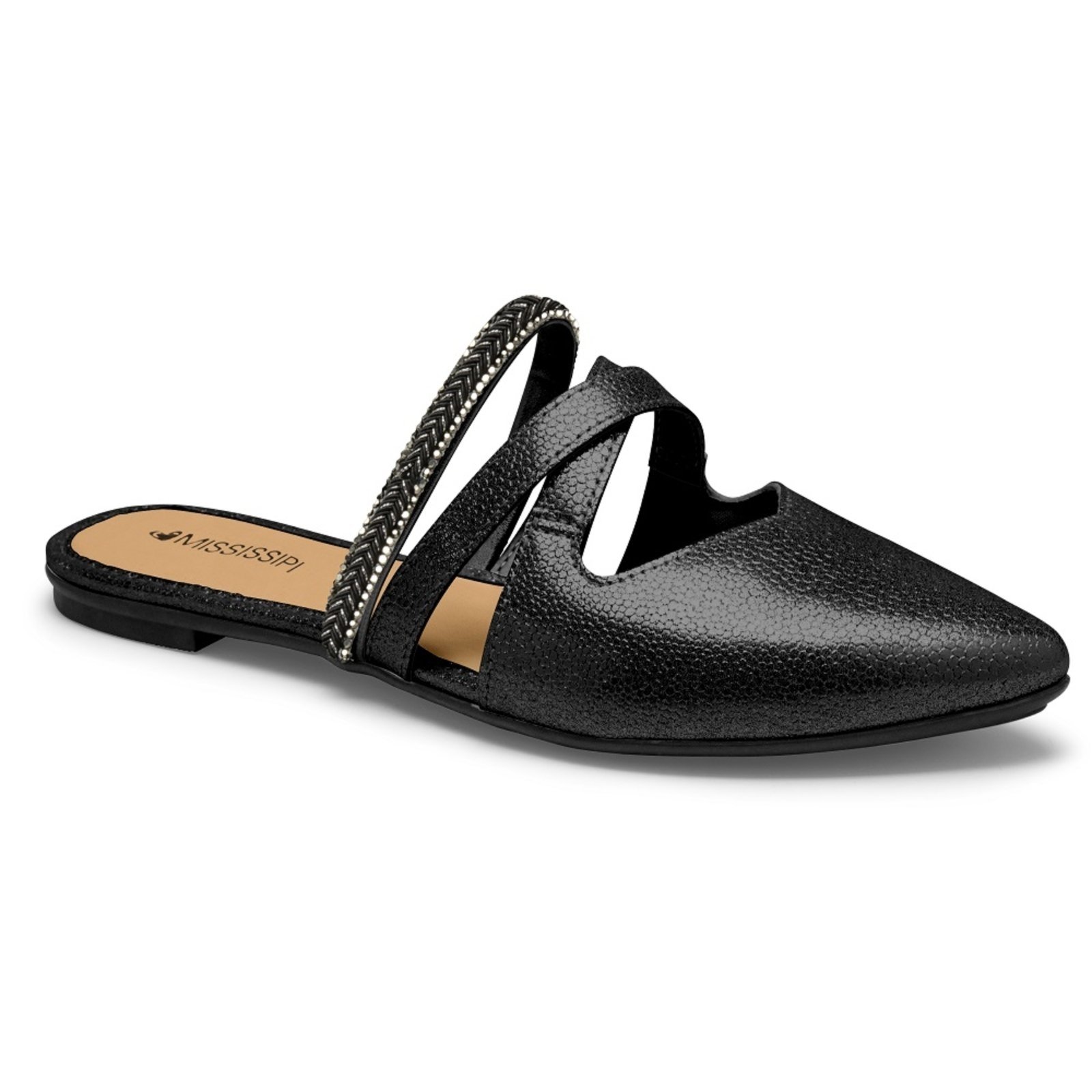 Mule Mississipi ME243 Feminino – Preto
