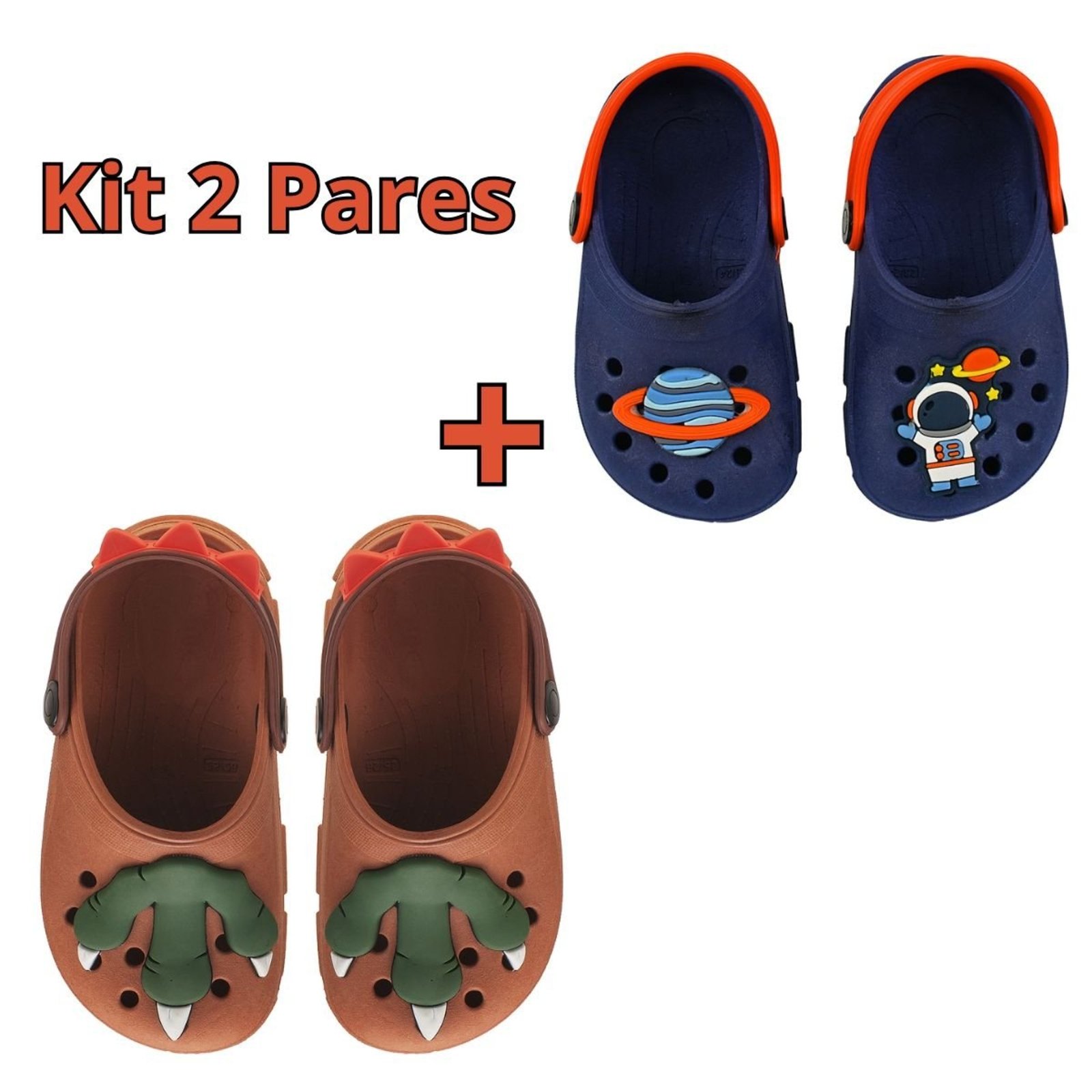 Infantil - Kit 2 Pares Papete Menino Lançamento tep