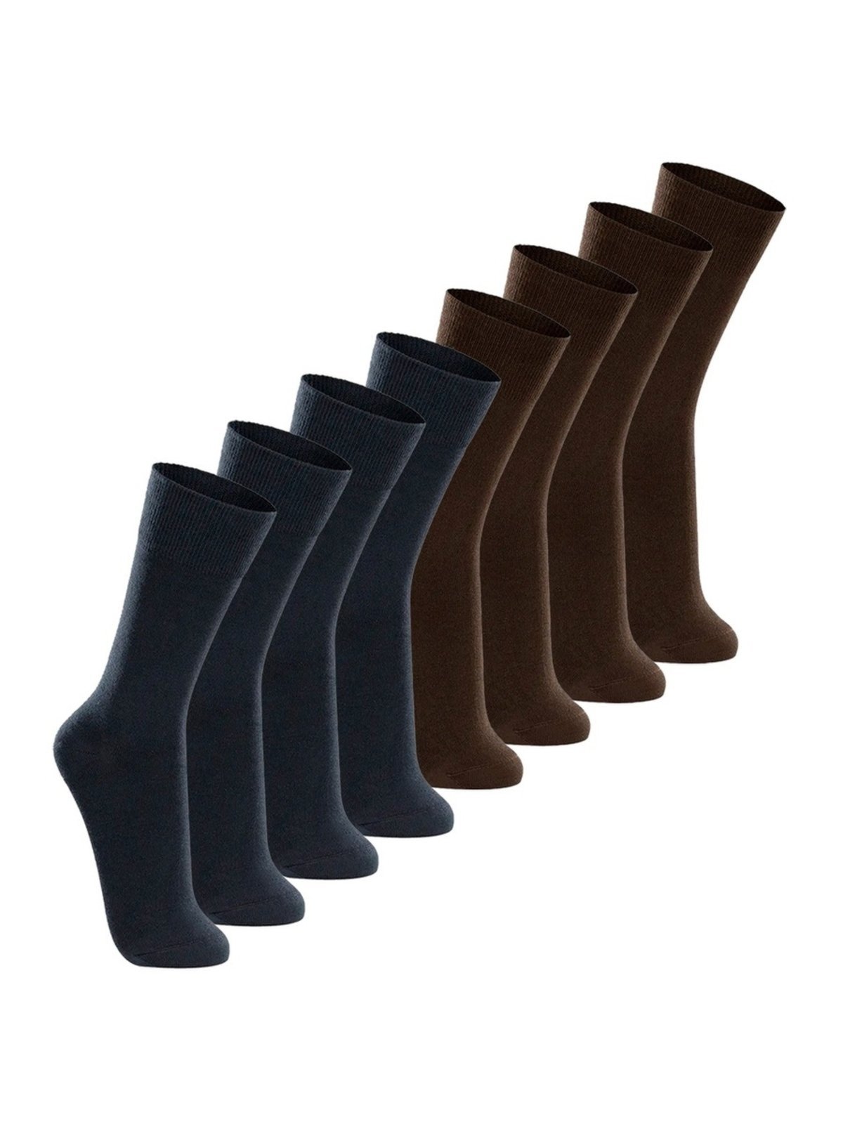 Kit com 8 Pares de Meias Casual Lupo 1210-201