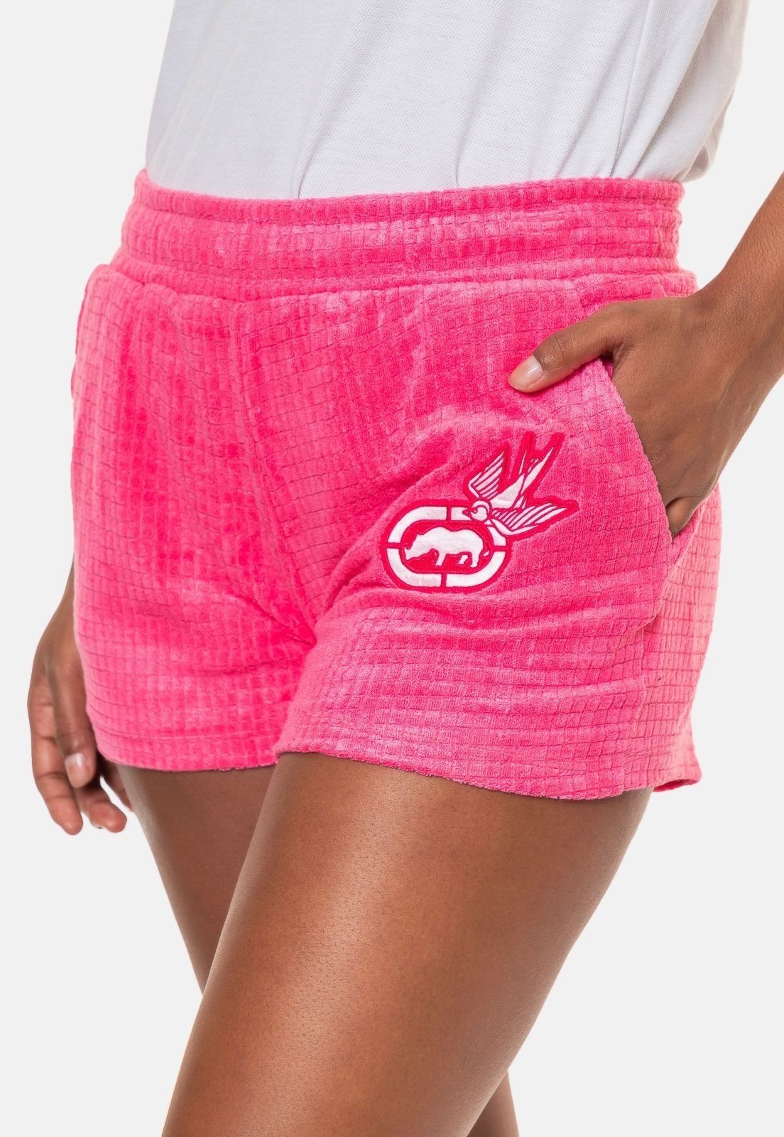 Shorts Ecko Feminino Malu Rosa