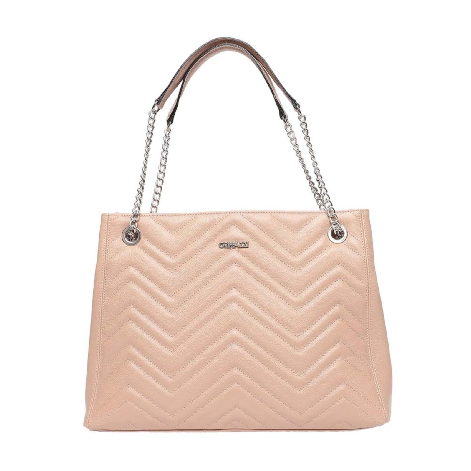 Bolsa Couro Griffazzi Nude