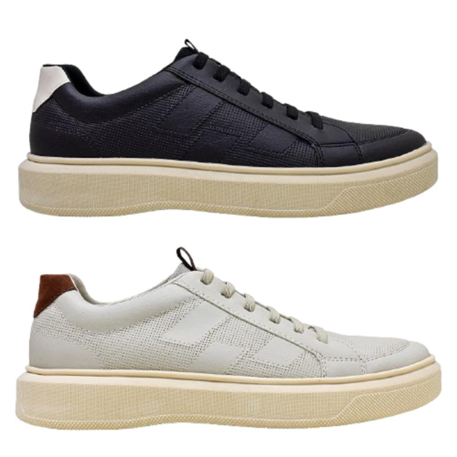 Kit 2 Sapatenis Masculino Casual Bkarellus Confortável Preto
