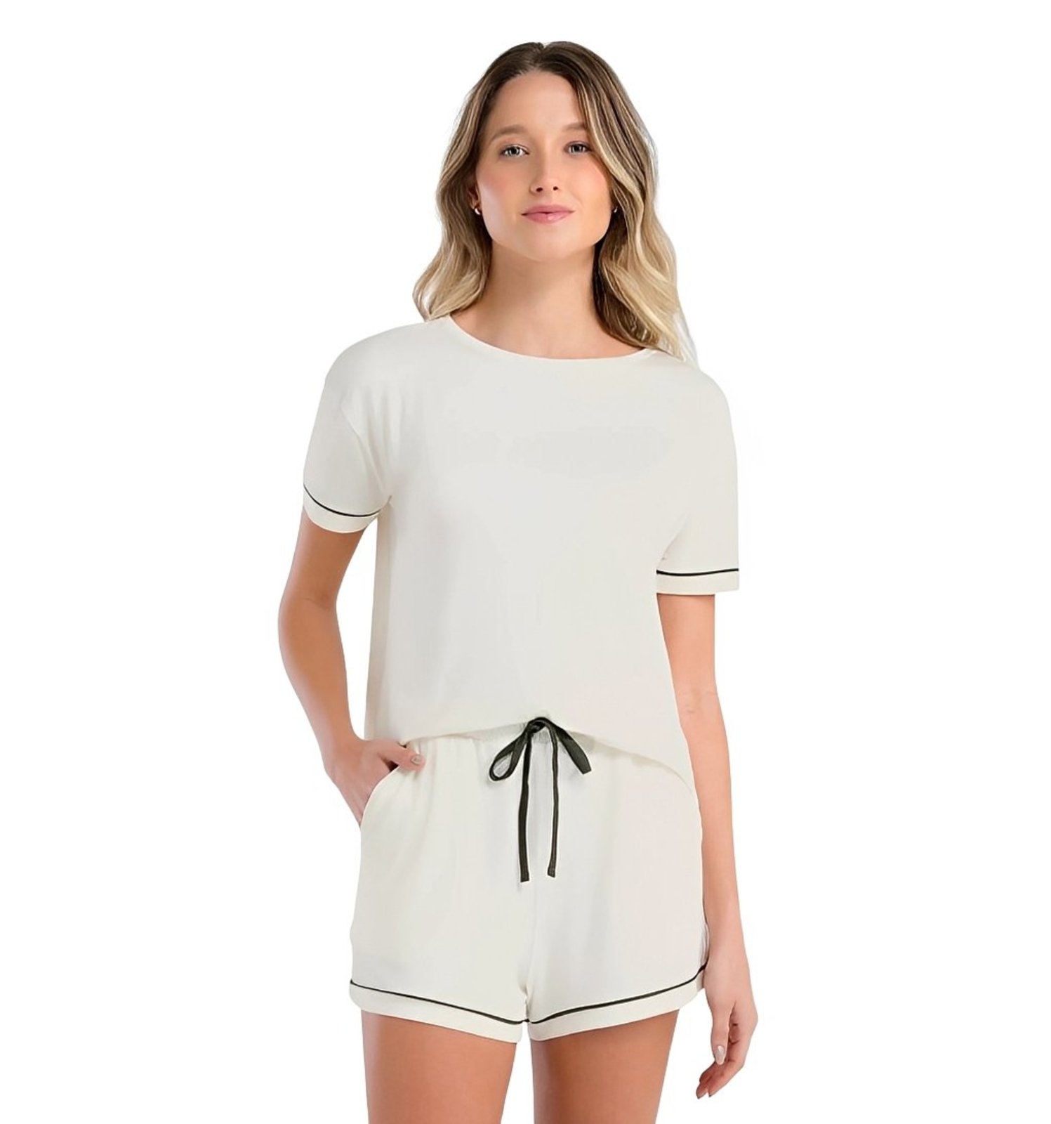 Conjunto Pijama Manga Curta com short She