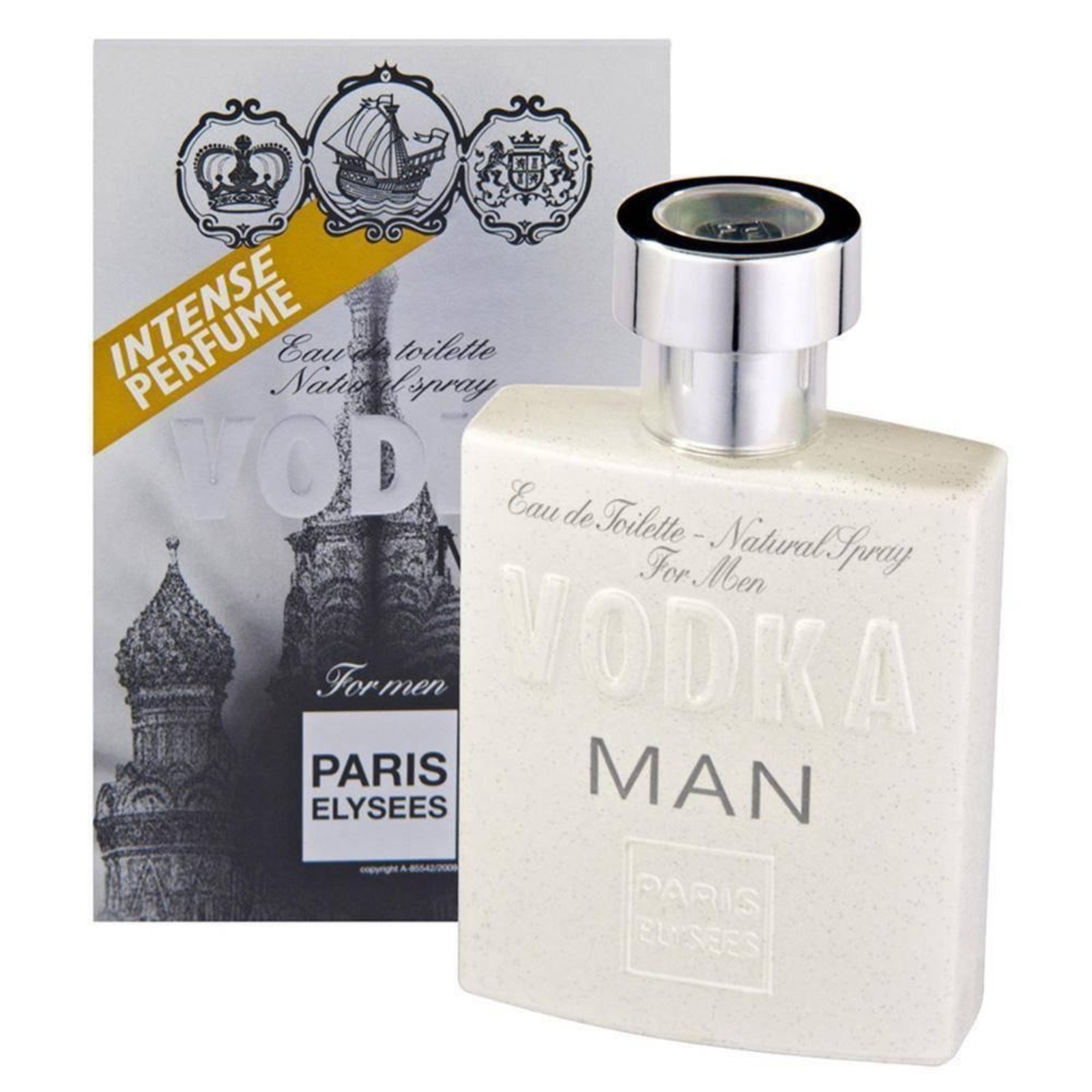 Vista 3 Vodka Man Masculino Eau de Toilette Paris Elysees incolor Paris Elysees incolor
