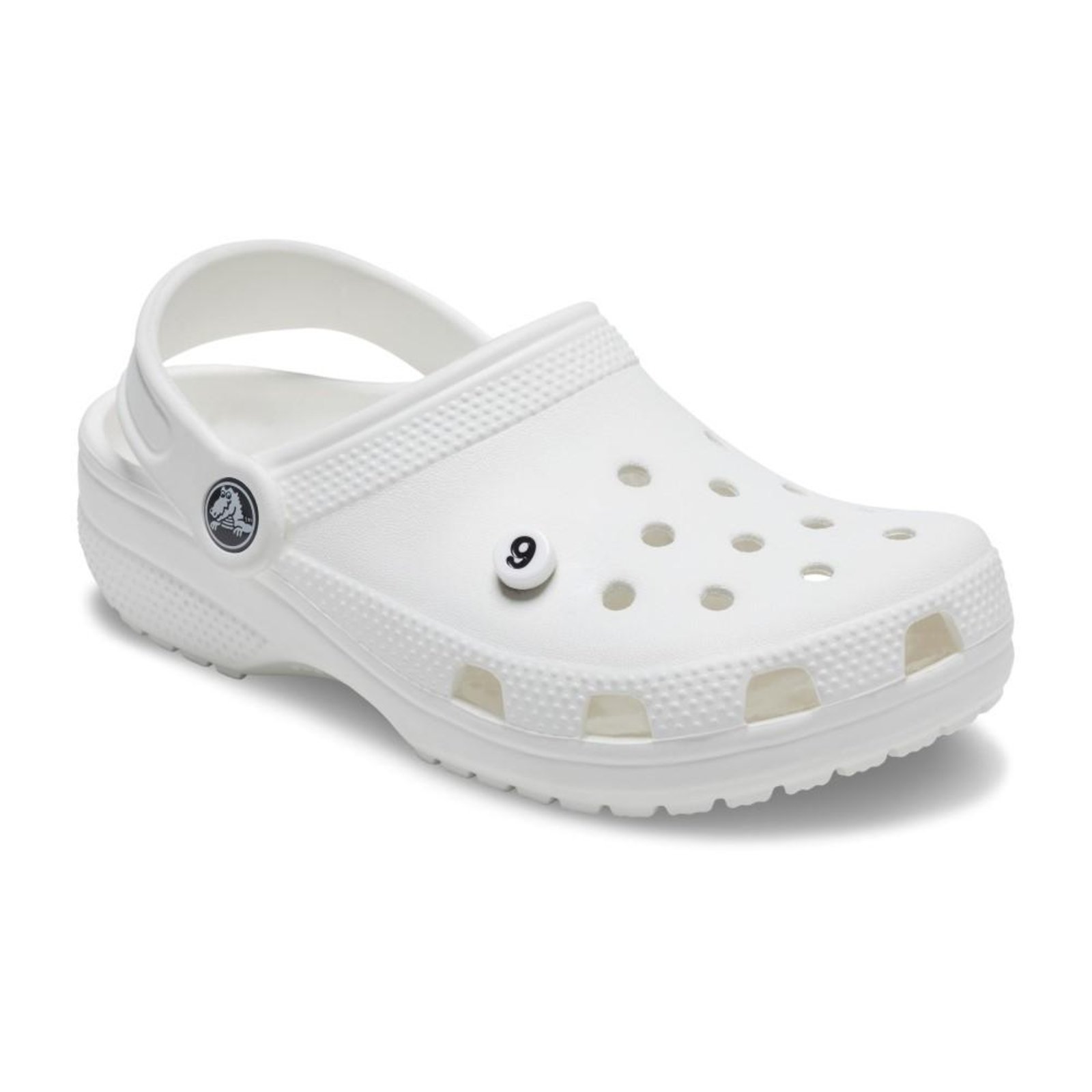 Vista 3 Infantil - Jibbitz™ Número 9 Pequeno Crocs branco