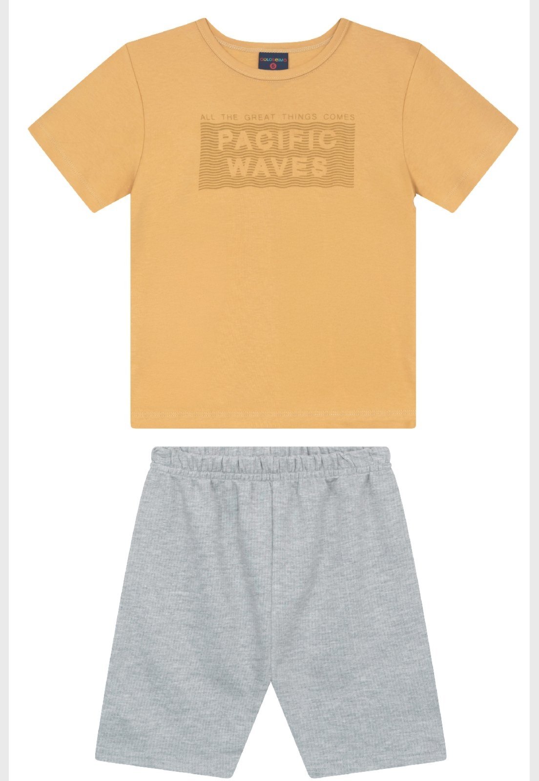 Infantil - Conjunto Masculino Pacific Waves Guloseima Vermelho