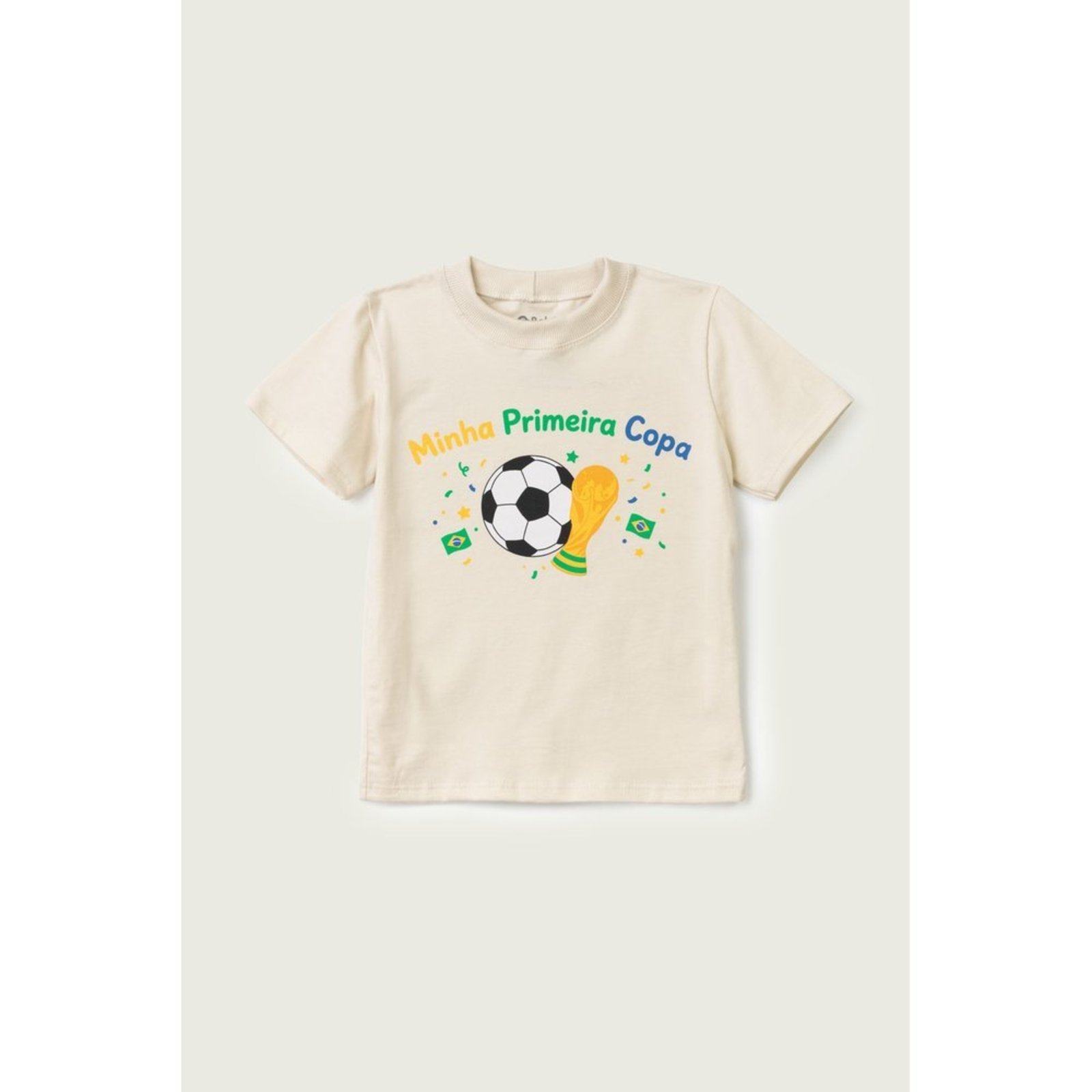 Infantil - Camiseta do Papai Off White Copa