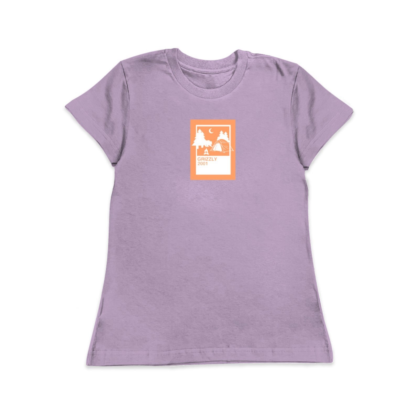 Camiseta Grizzly Color Codes Girls Tee - LAVANDER