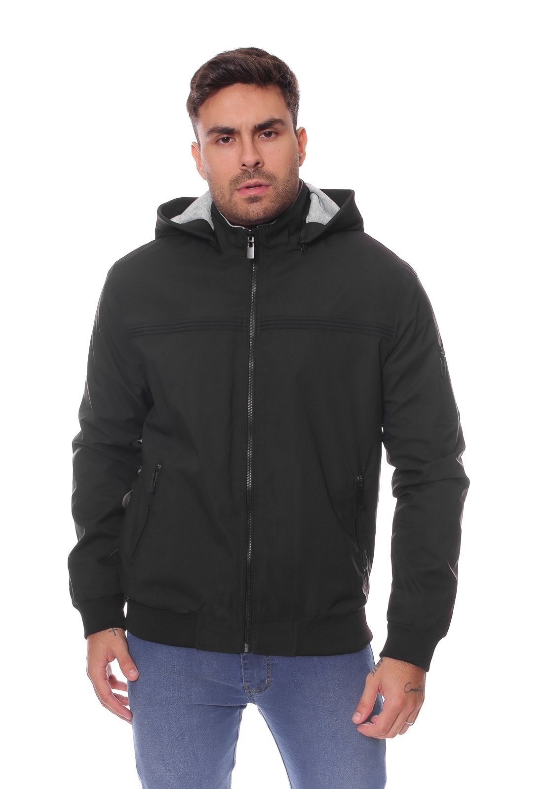 Jaqueta Masculina Dupla Face Crocker - 49579