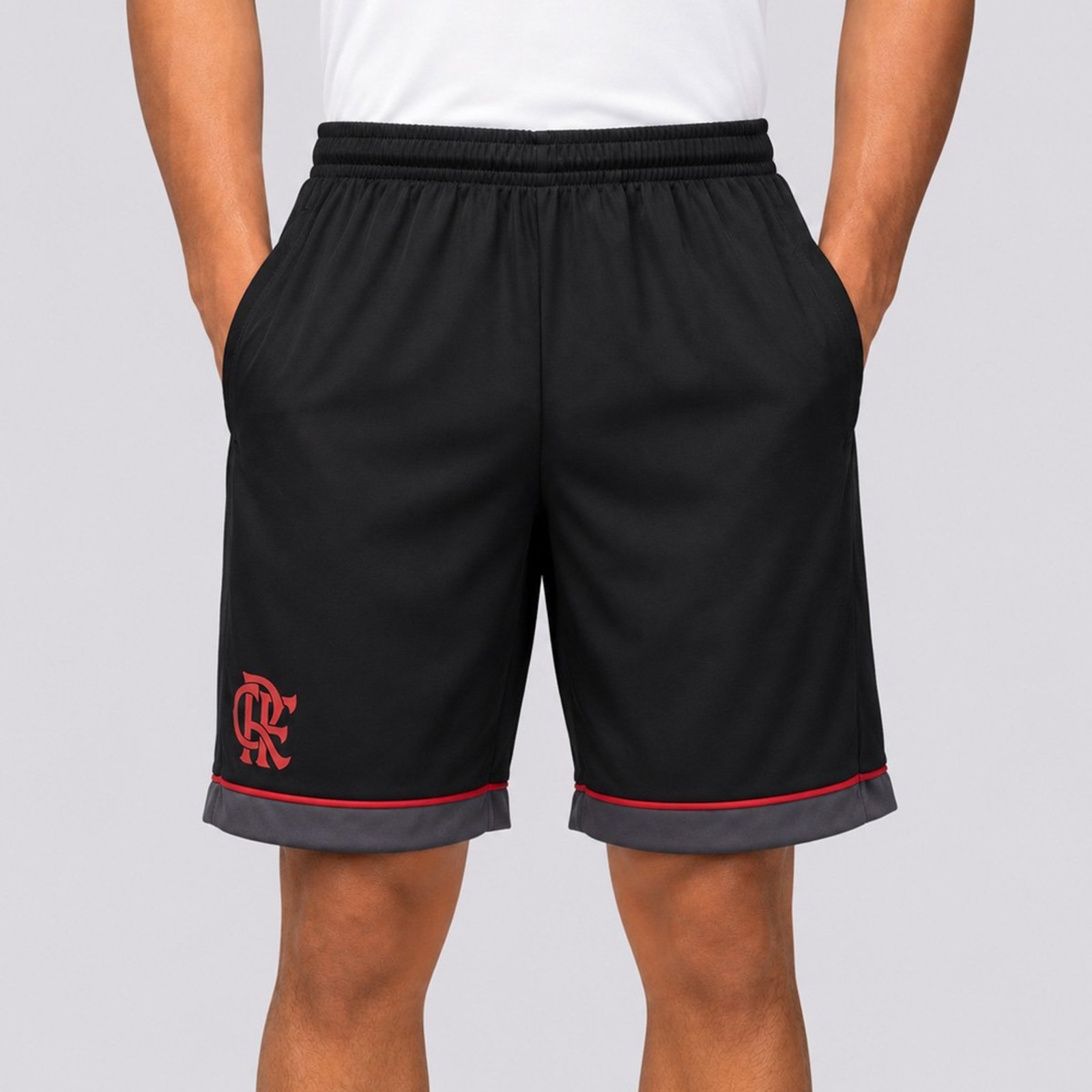 Bermuda Flamengo Tremer Preta