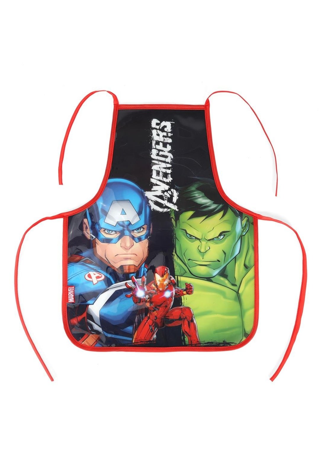 Infantil - Avental Vingadores By Up4you Vermelho