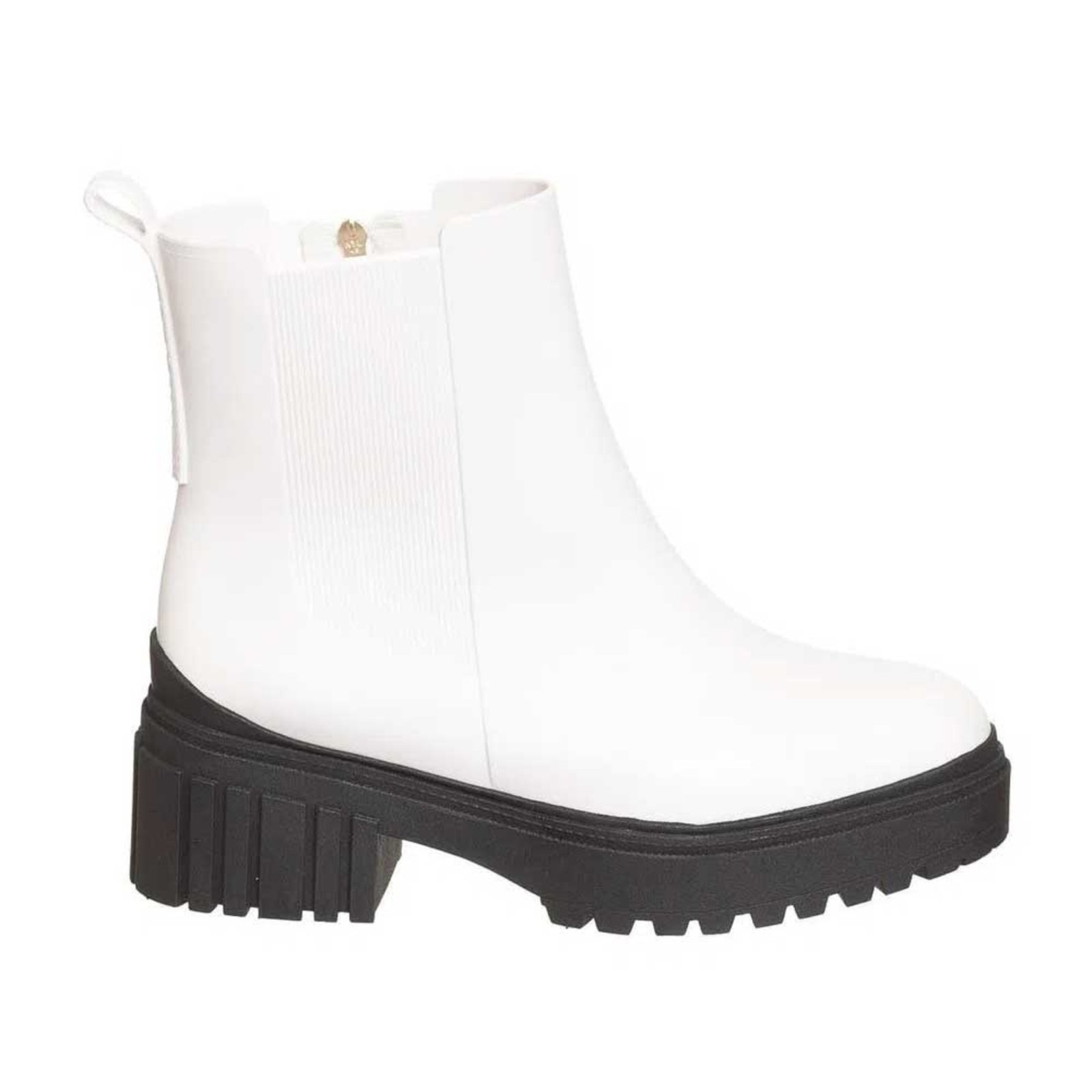 Bota Feminina Chelsea J-Lastic Snow Preto Petite Jolie PJ6156