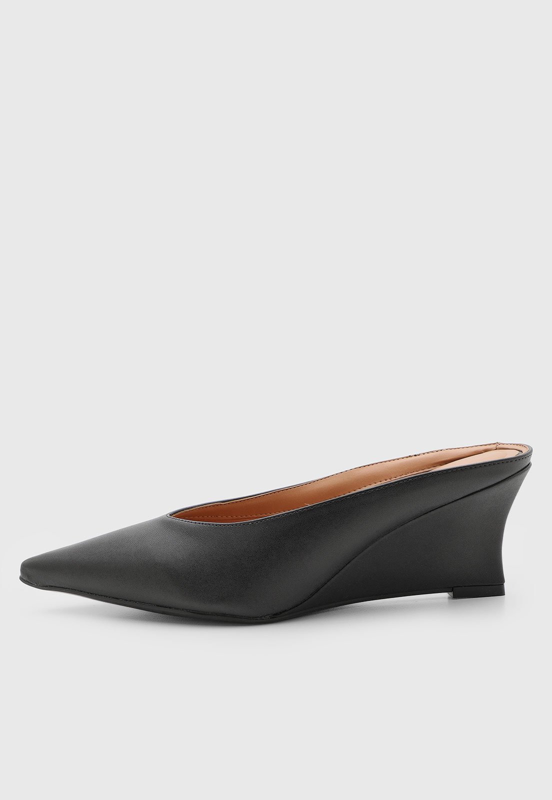 Scarpin Feminino Vizzano Bico Fino Preto
