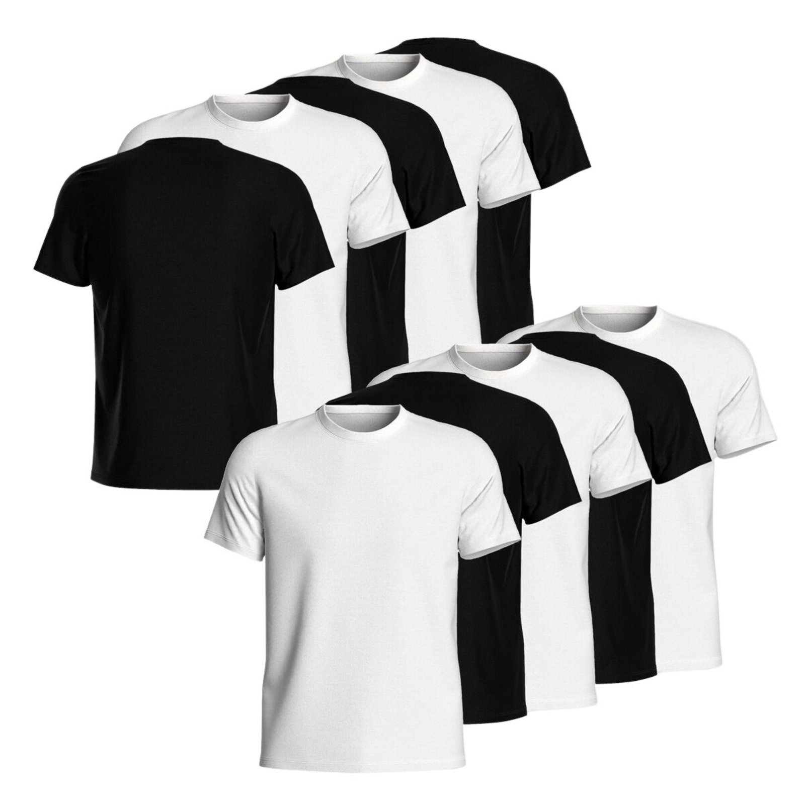 Kit 10 Camisetas Masculina Algodão Lisa Básica Verão