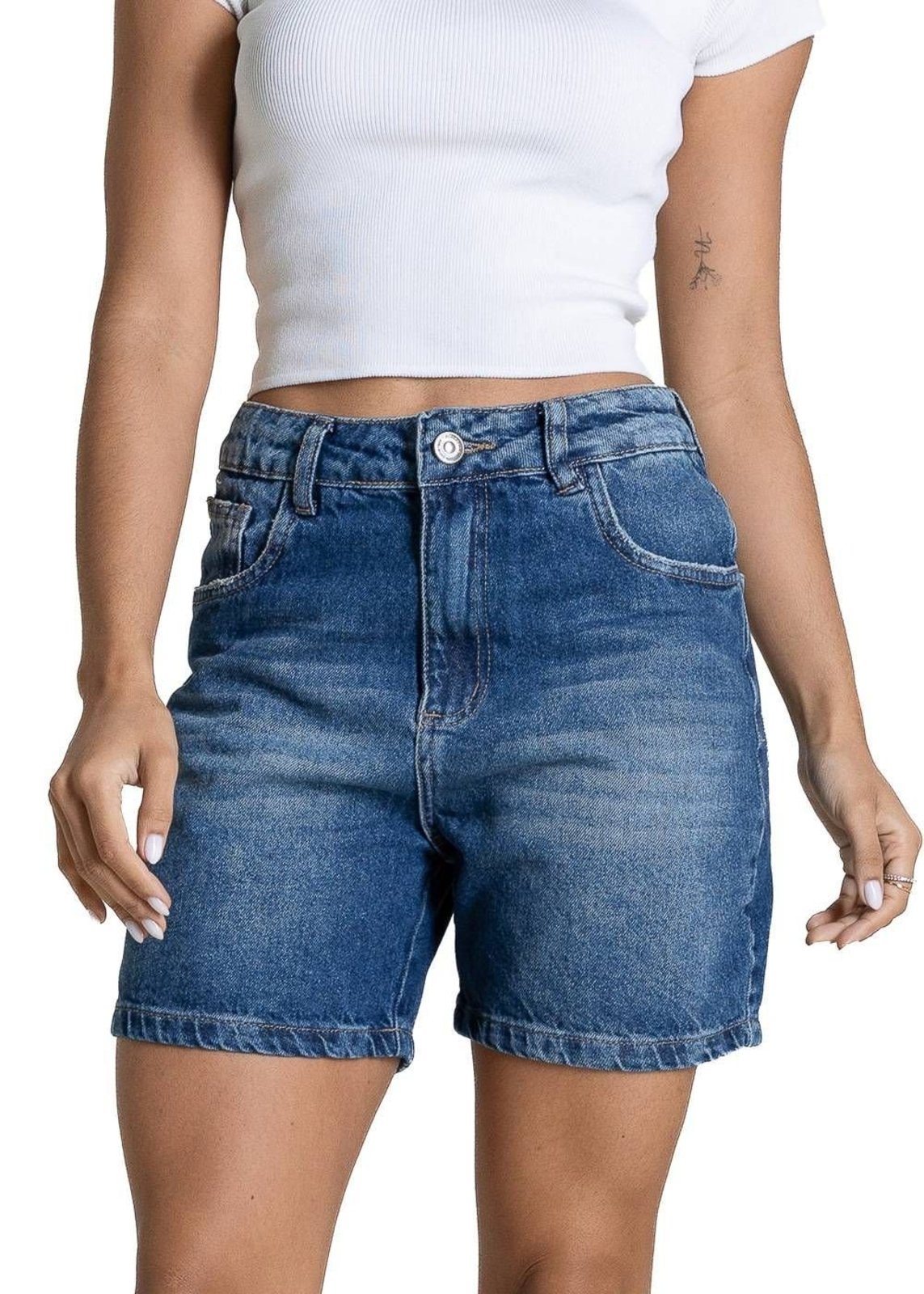 Shorts Jeans Sawary - 284134 - Azul - Sawary
