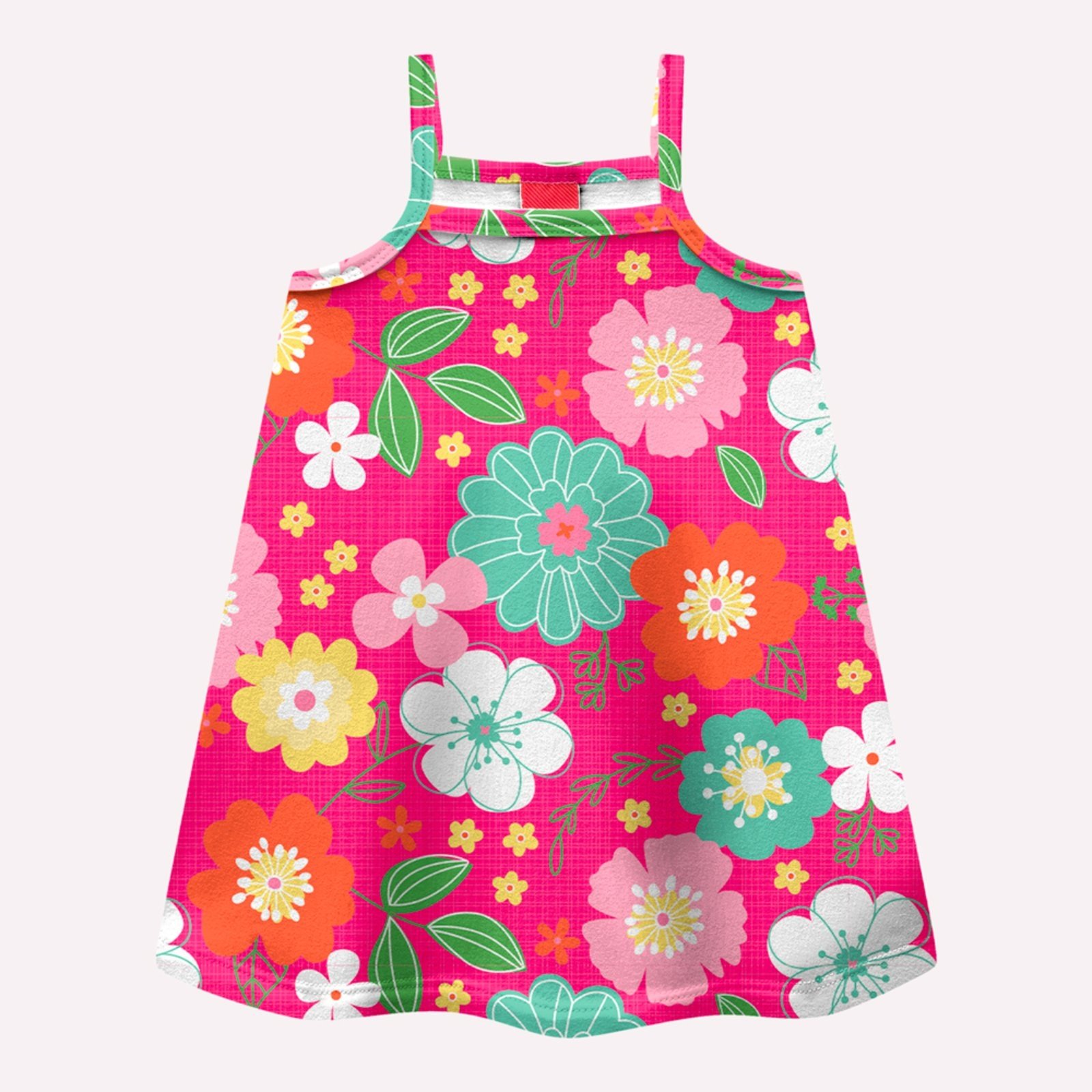 Infantil – Vestido Menina Flores Kyly