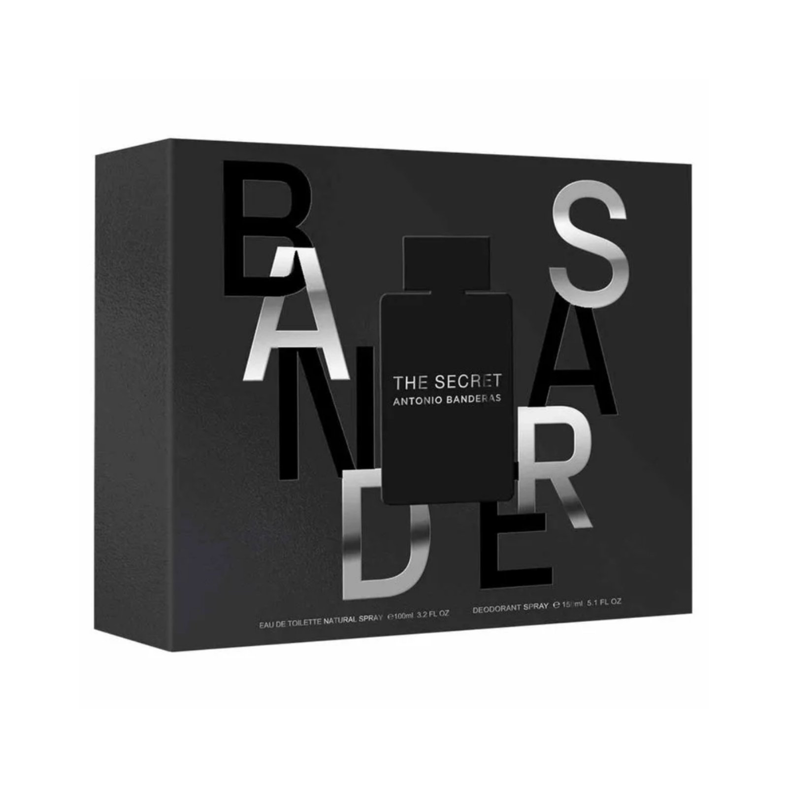 Kit Banderas The Secret – Perfume Masculino EDT + Desodorante Spray