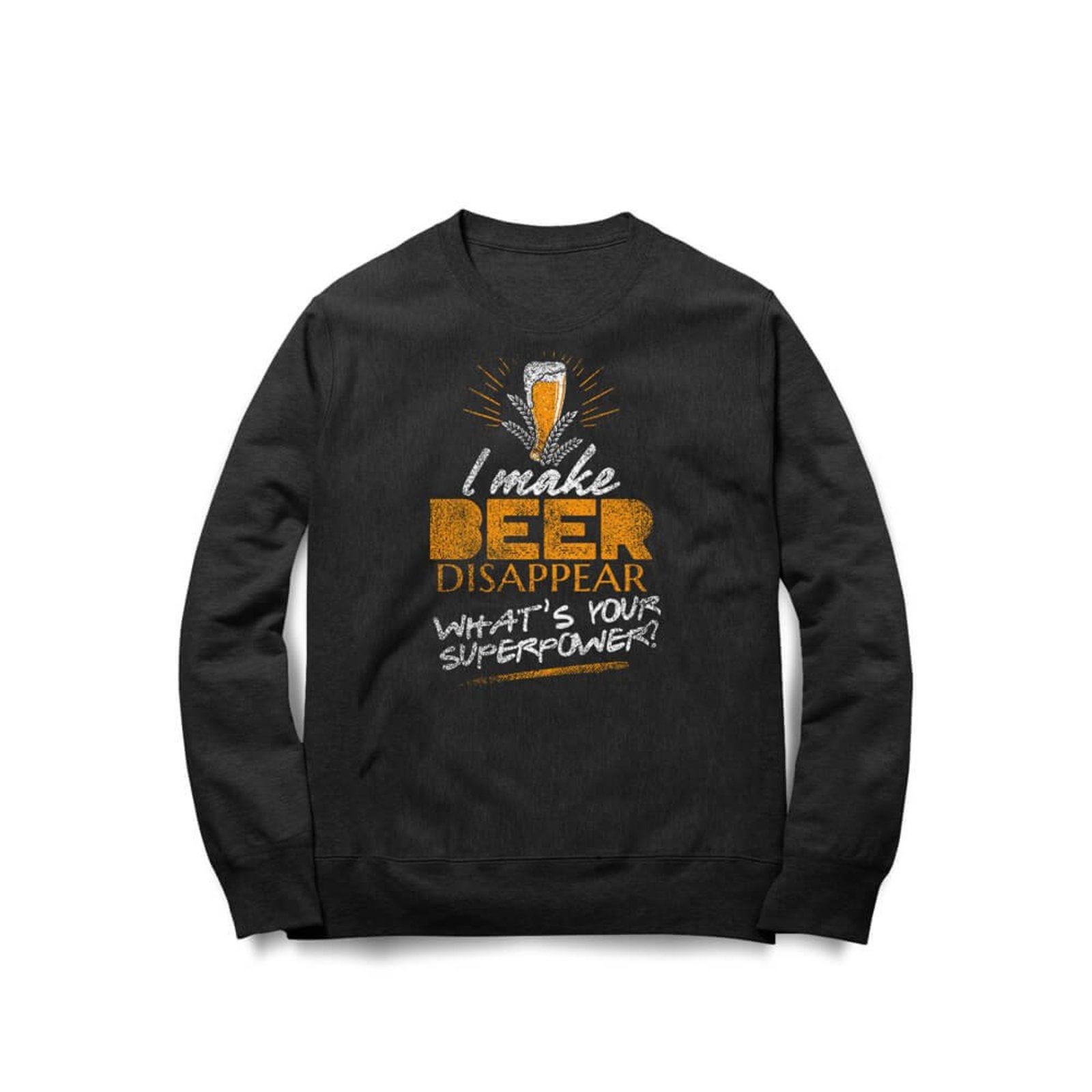 Moletom Beer Disappear - Preto - Casual - Studio Geek