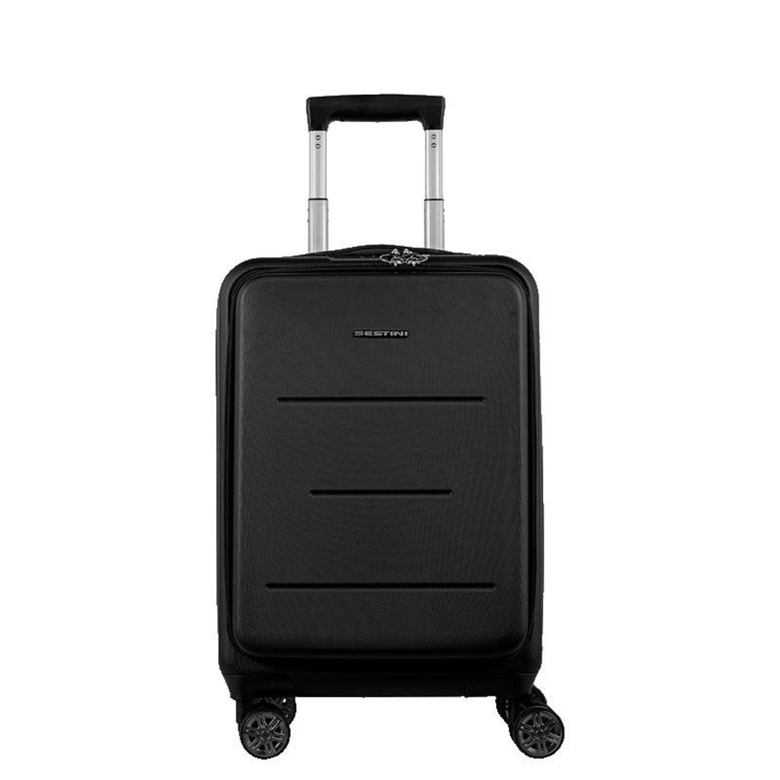 Infantil - Mala de Viagem Bordo com Rodas 360° Eldorado - Preto Preto