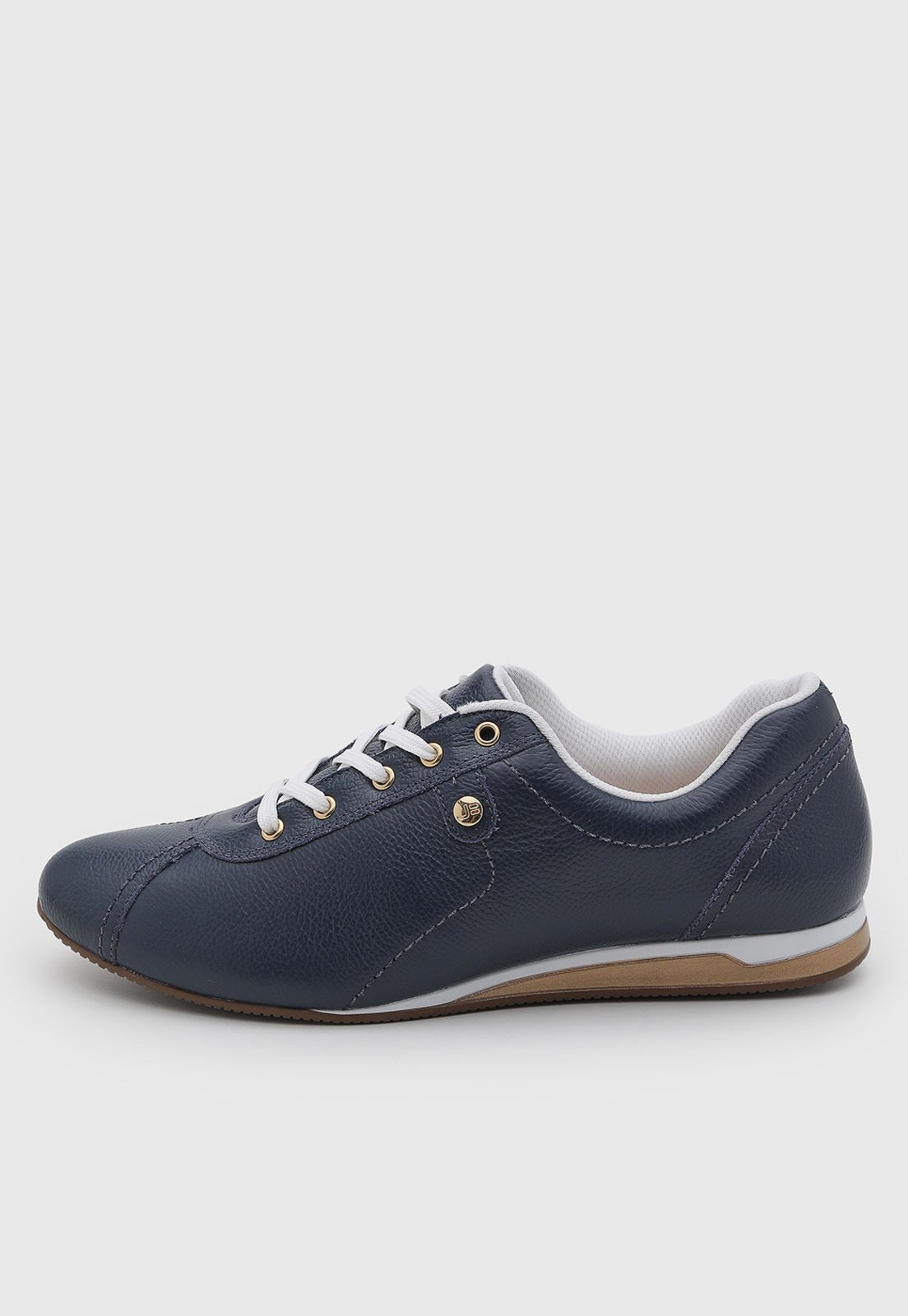 Tênis Feminino Jorge Bischoff Couro Azul Marinho