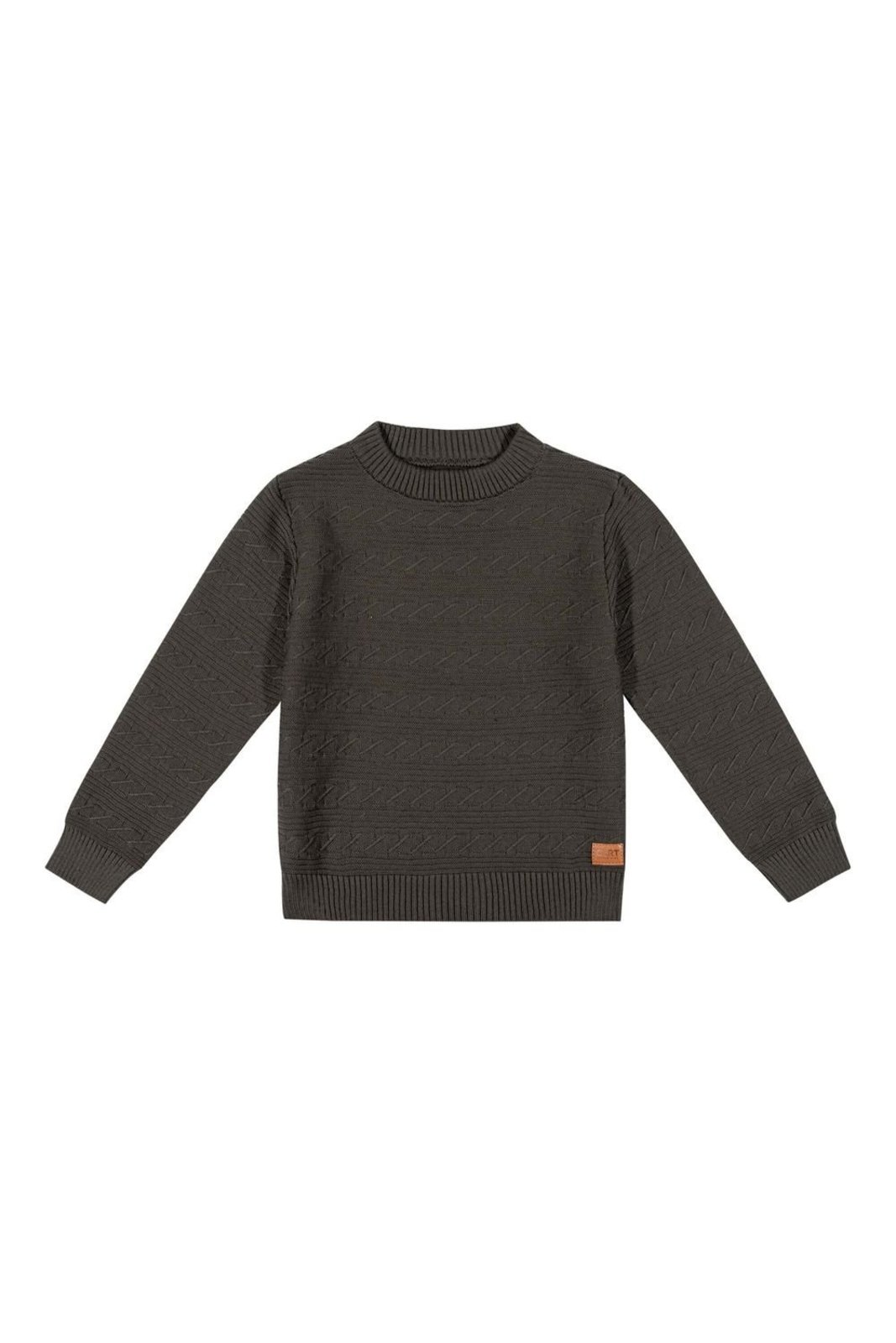 Infantil - Suéter Menino Tricô Texturizado Colorittá Verde